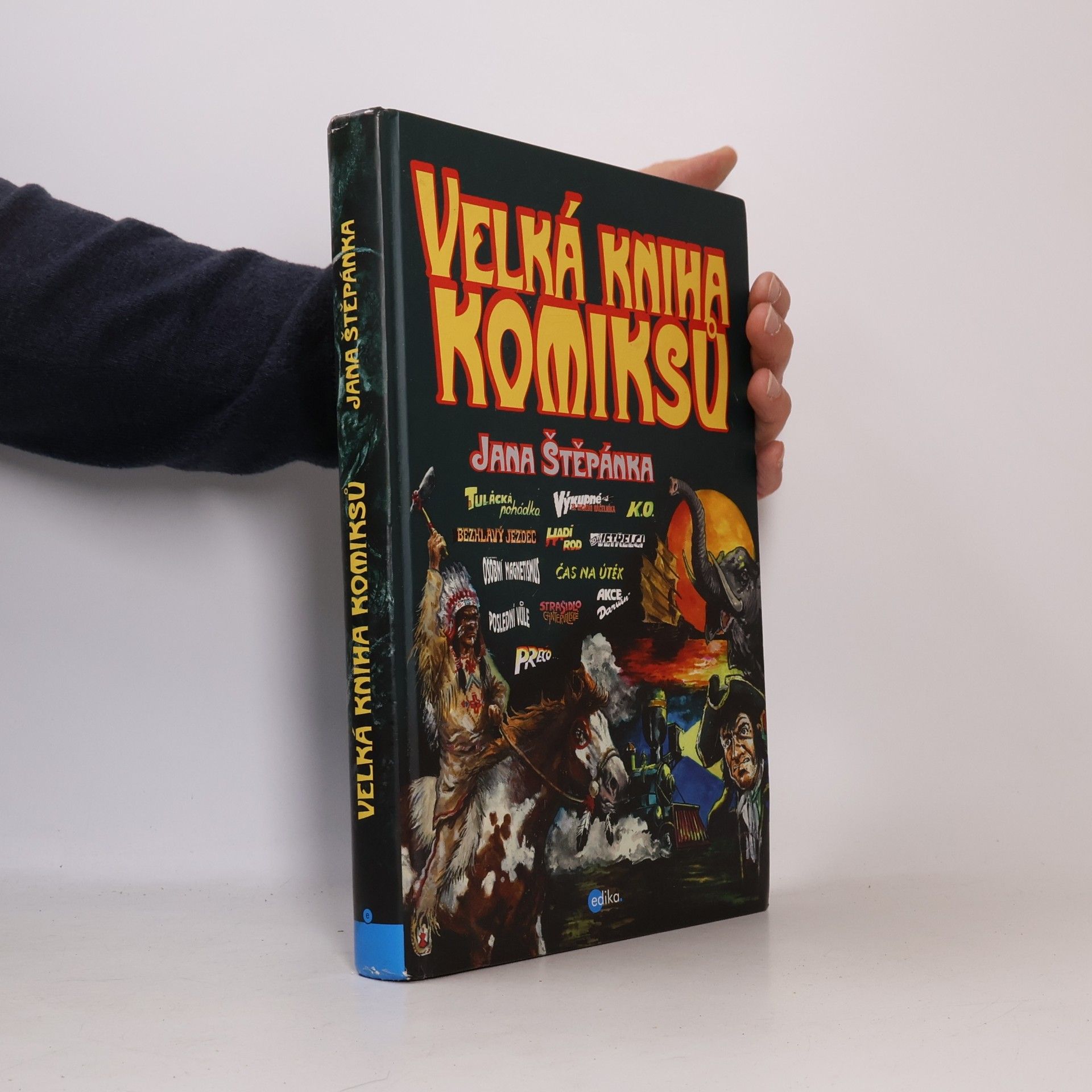 Jan Štěpánek Velká kniha komiksů Jana Štěpánka