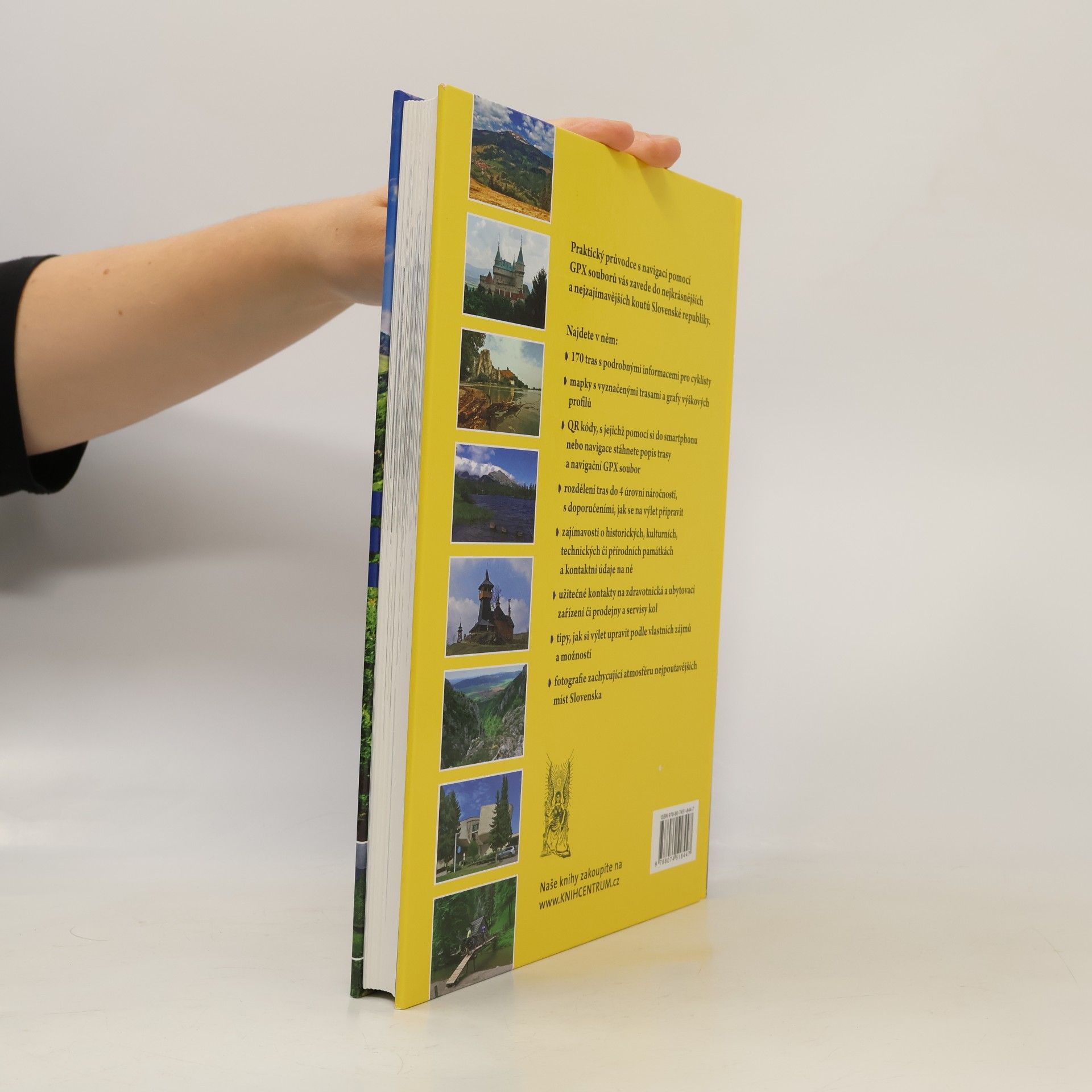 Ivo Paulík Na kole po Slovensku : Ottův atlas : 170 nejkrásnějších cyklotras : turistický průvodce s QR kódy