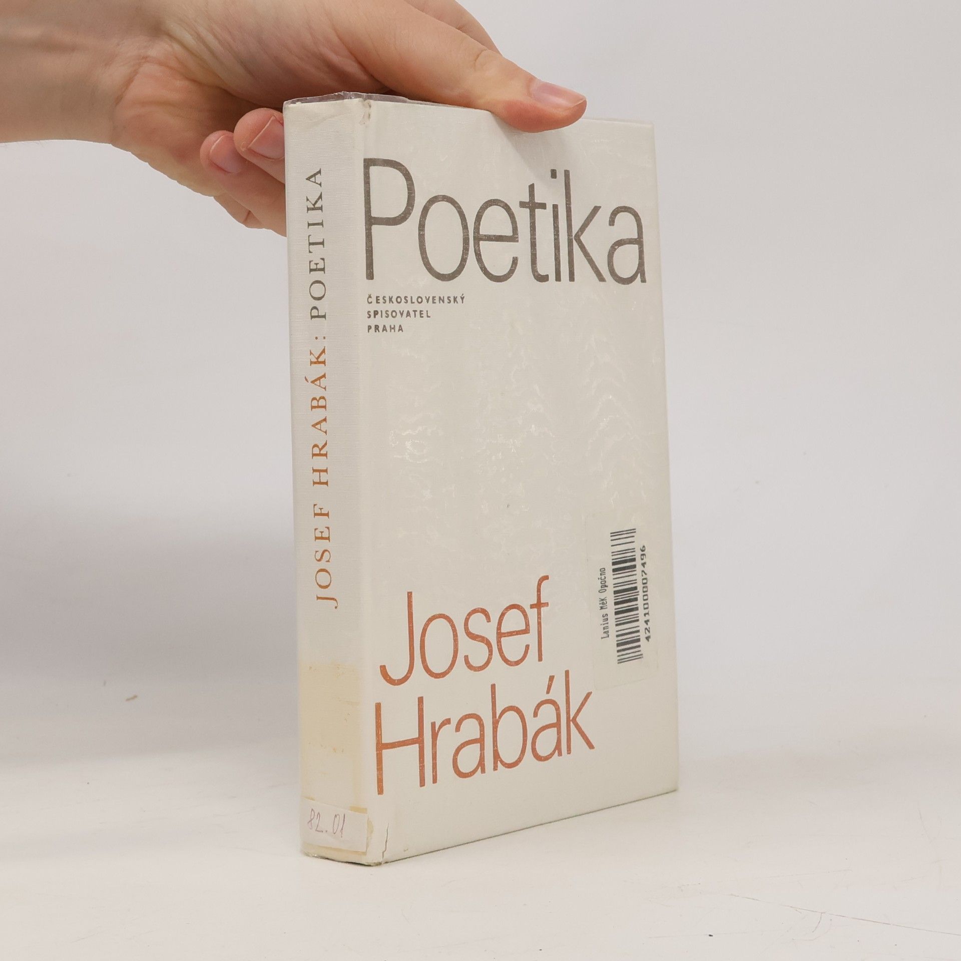 Josef Hrabák Poetika