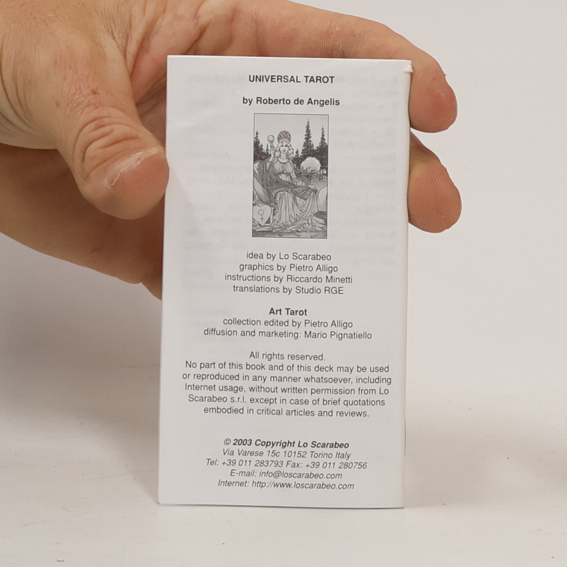 Roberto De Angelis Universal Tarot