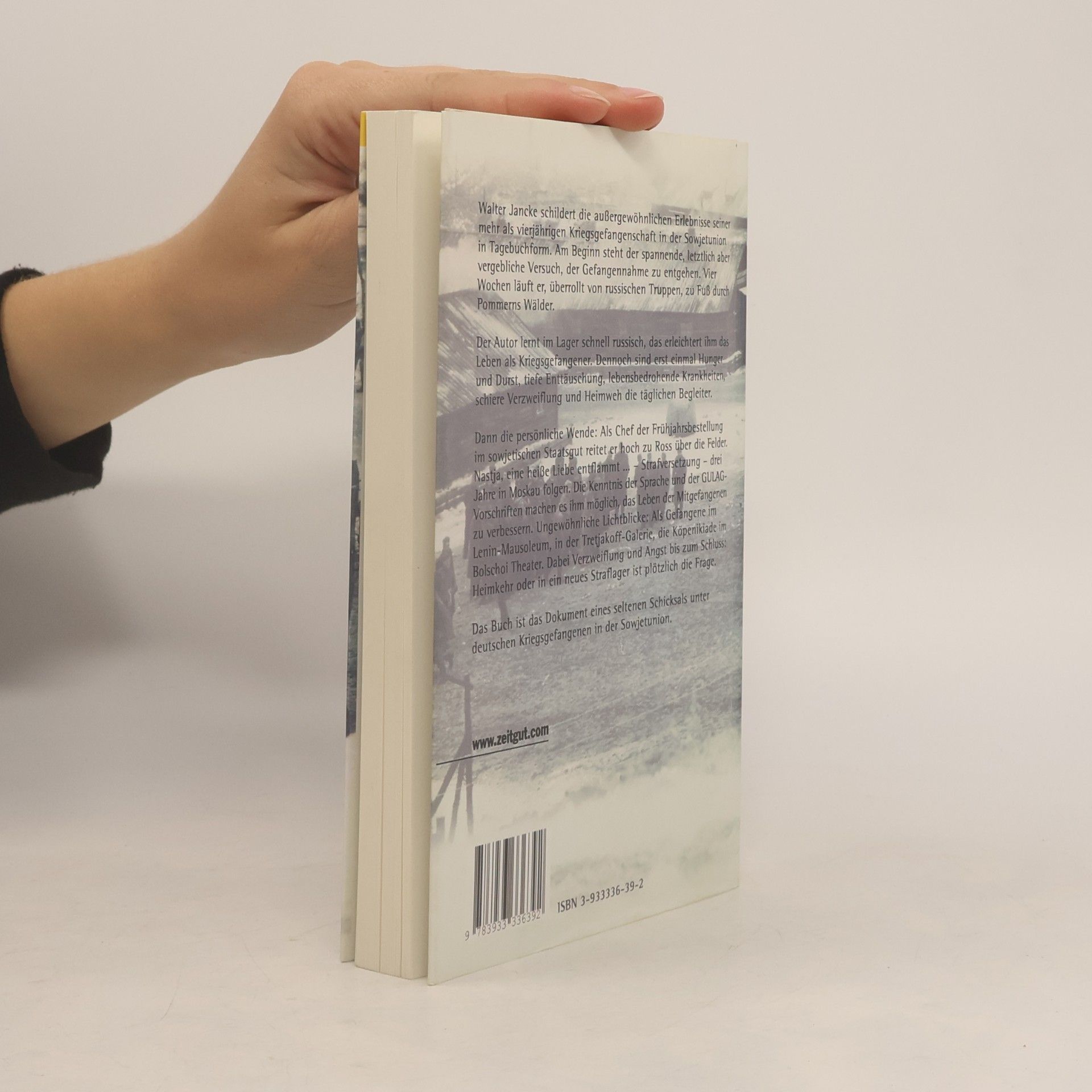 Walter Jancke Bibliothek der Zeitzeugen - 6: Vier gestohlene Jahre