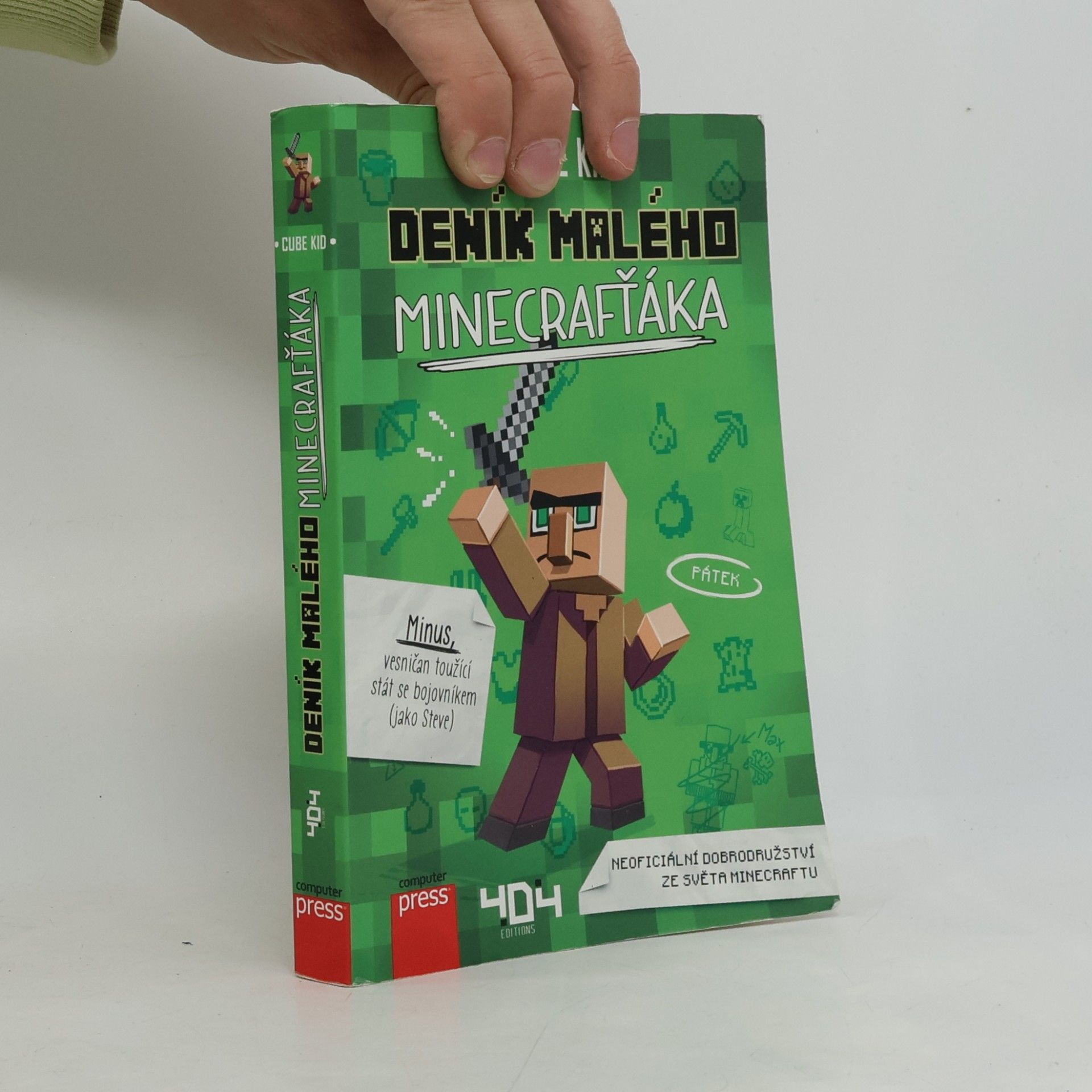 Cube Kid Deník malého Minecrafťáka