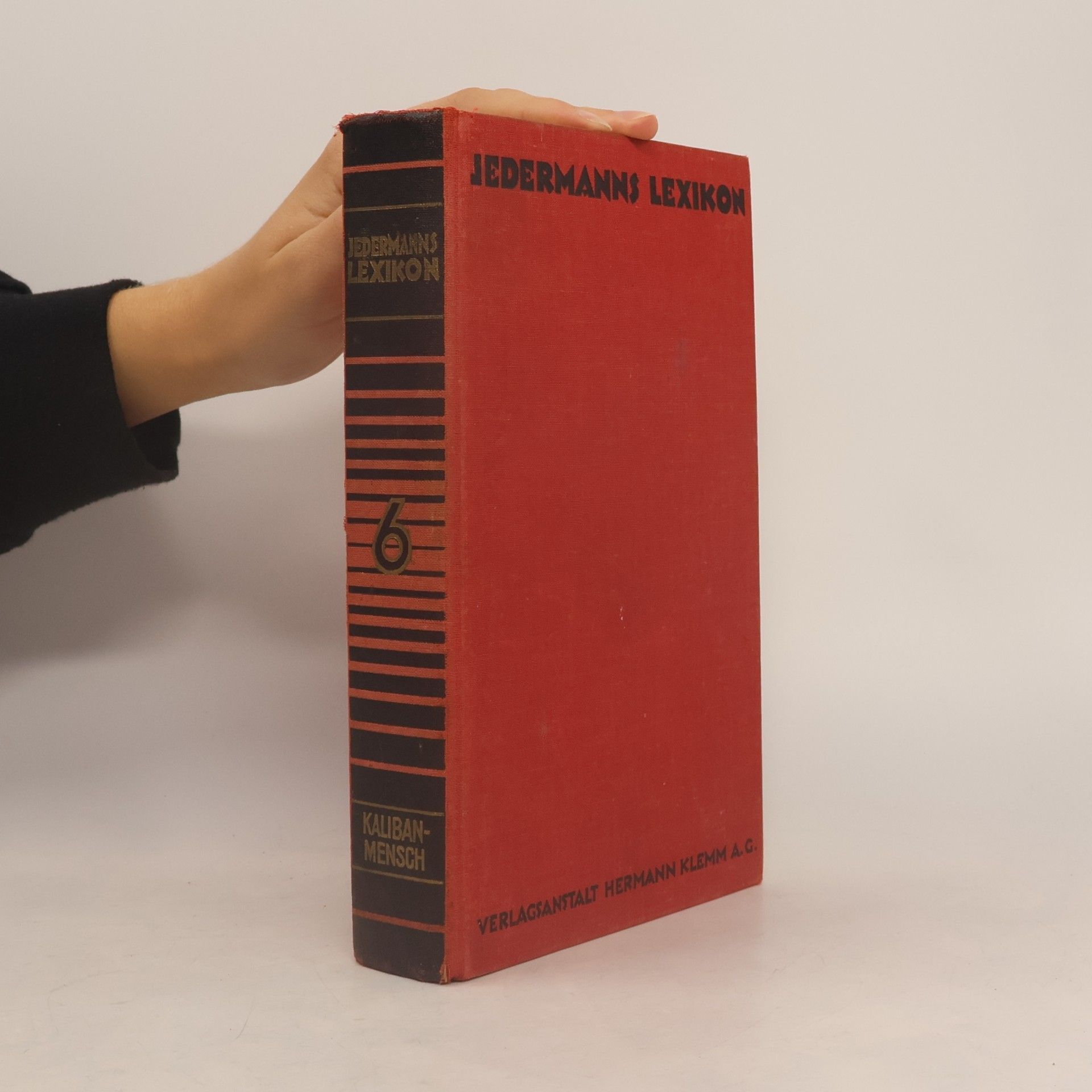 kolektiv Jedermanns Lexikon 6. Kaliban-Mensch