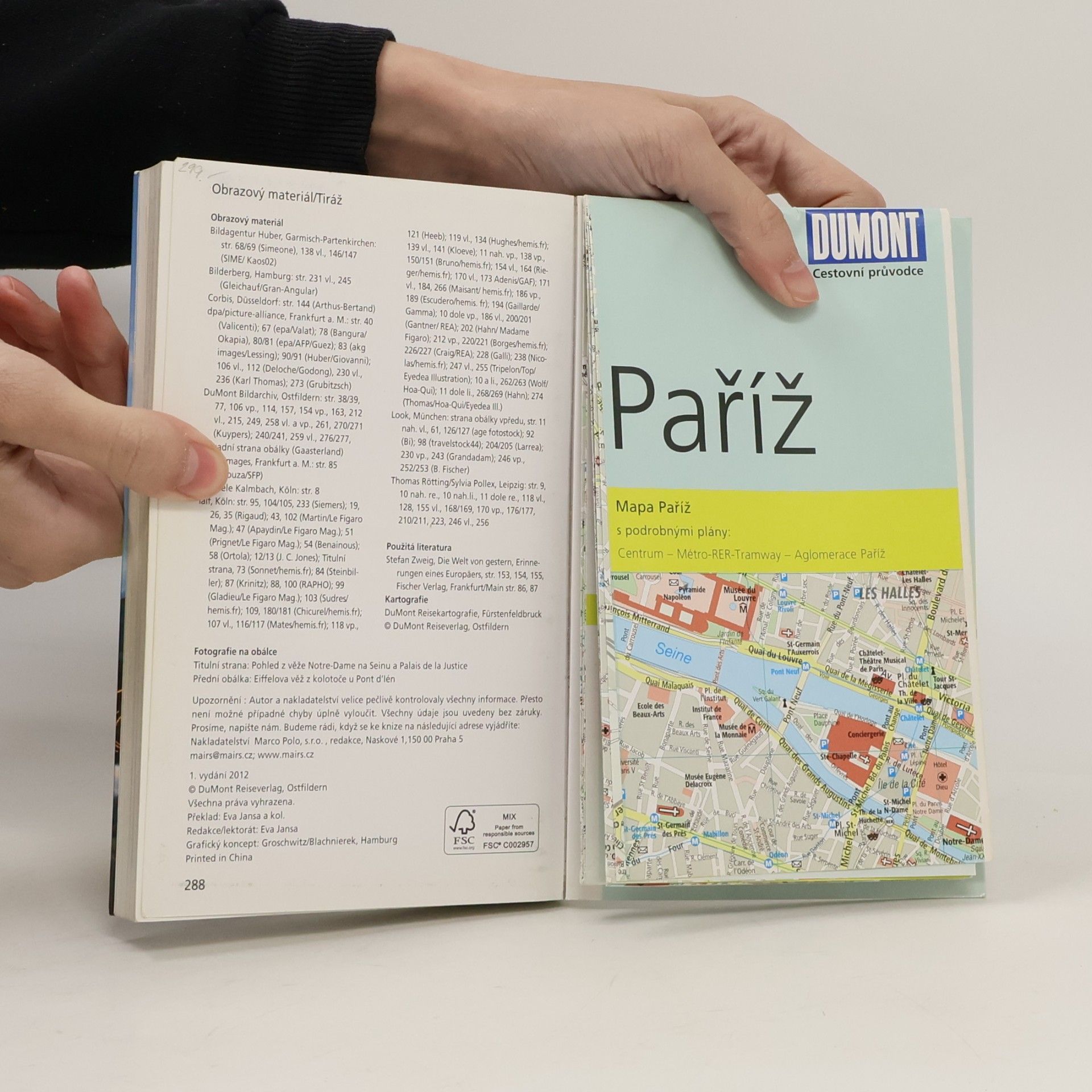 Gabriele Kalmbach Paříž : cestovní průvodce