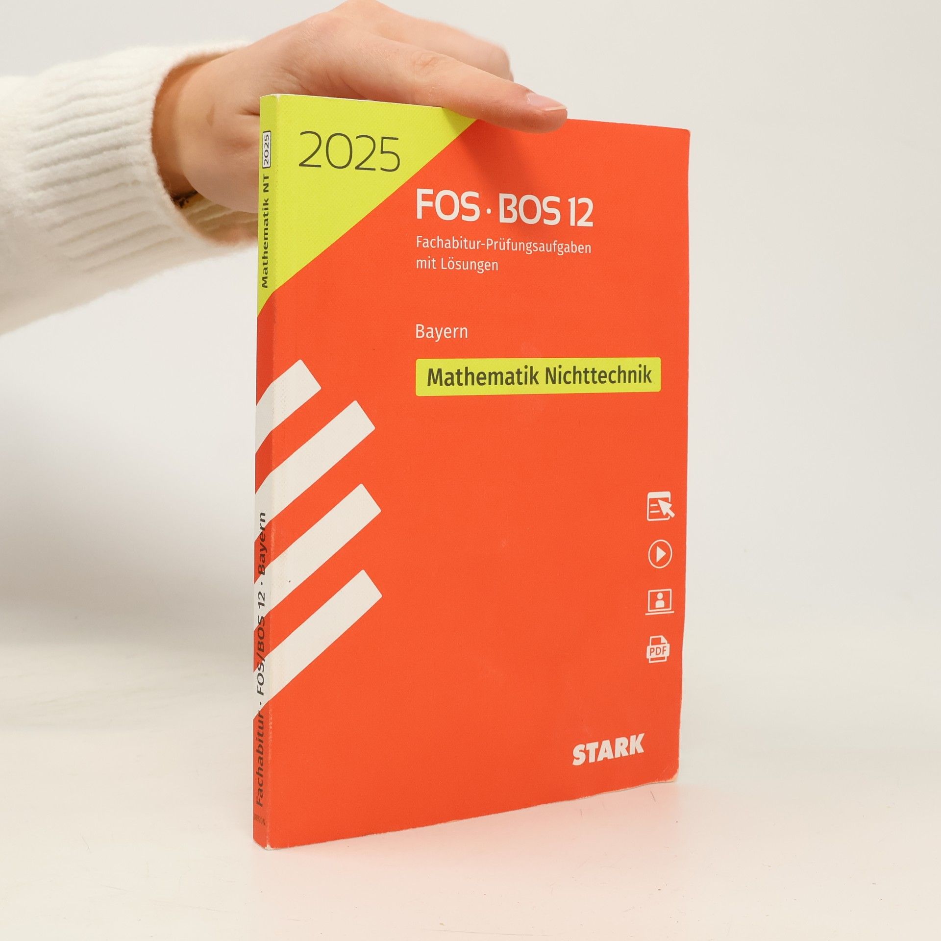 2025 FOS BOS 12 Fachabitur-Prüfungsaufgaben mit Lösungen Bayern - Mathematik Nichttechnik