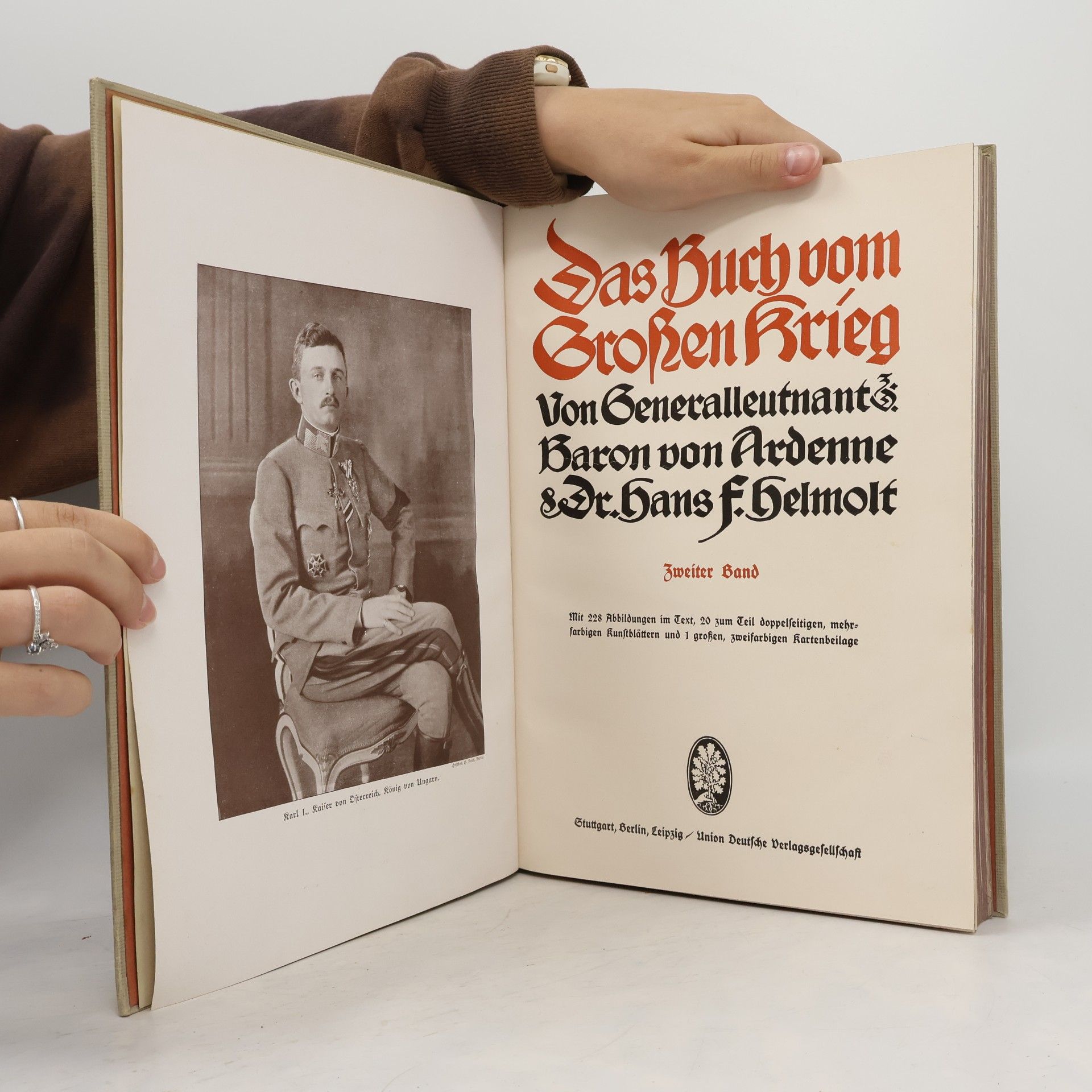Baron Von Ardenne Das Buch vom Großen Krieg 2