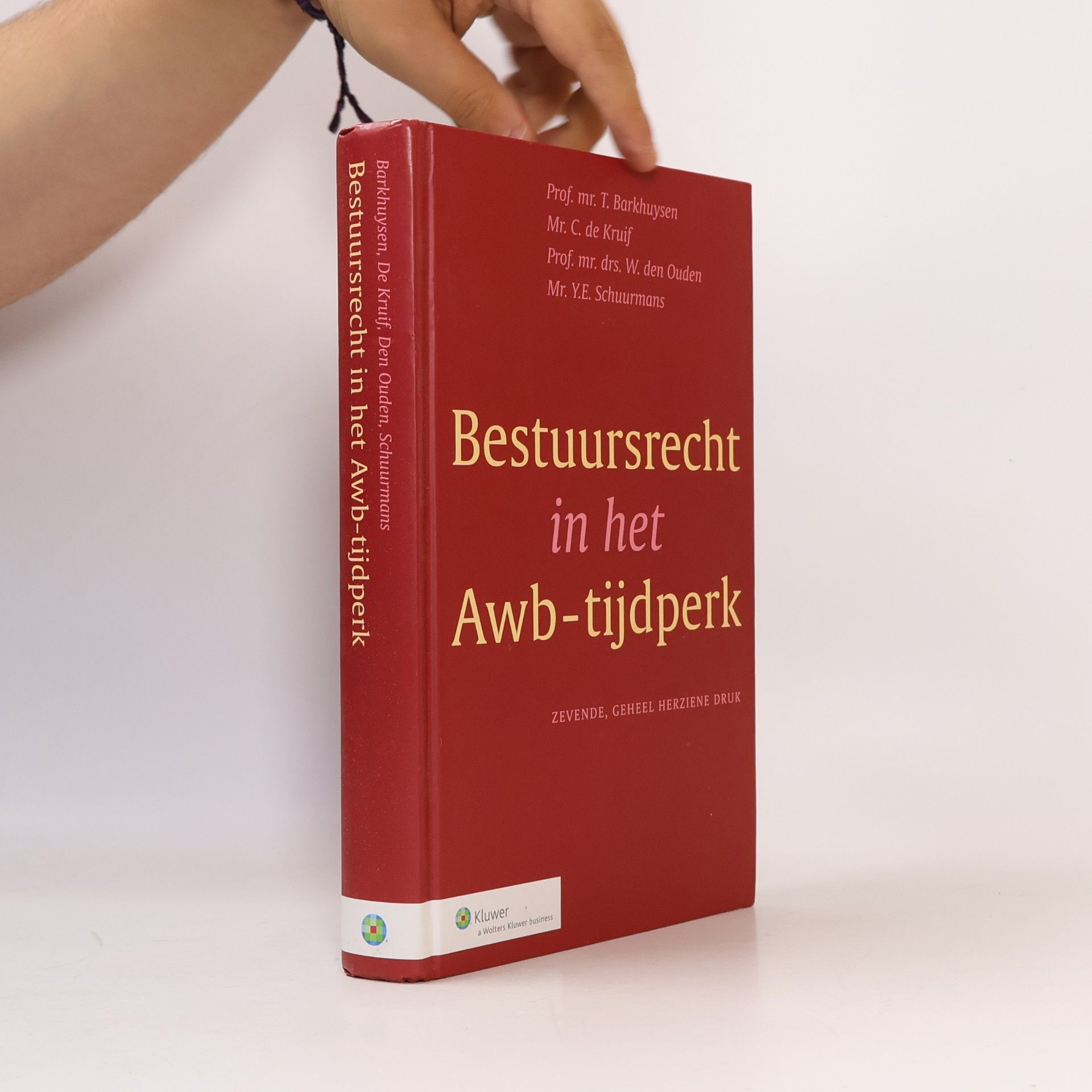 Y.E. Schuurmans Bestuursrecht in het Awb-tijdperk