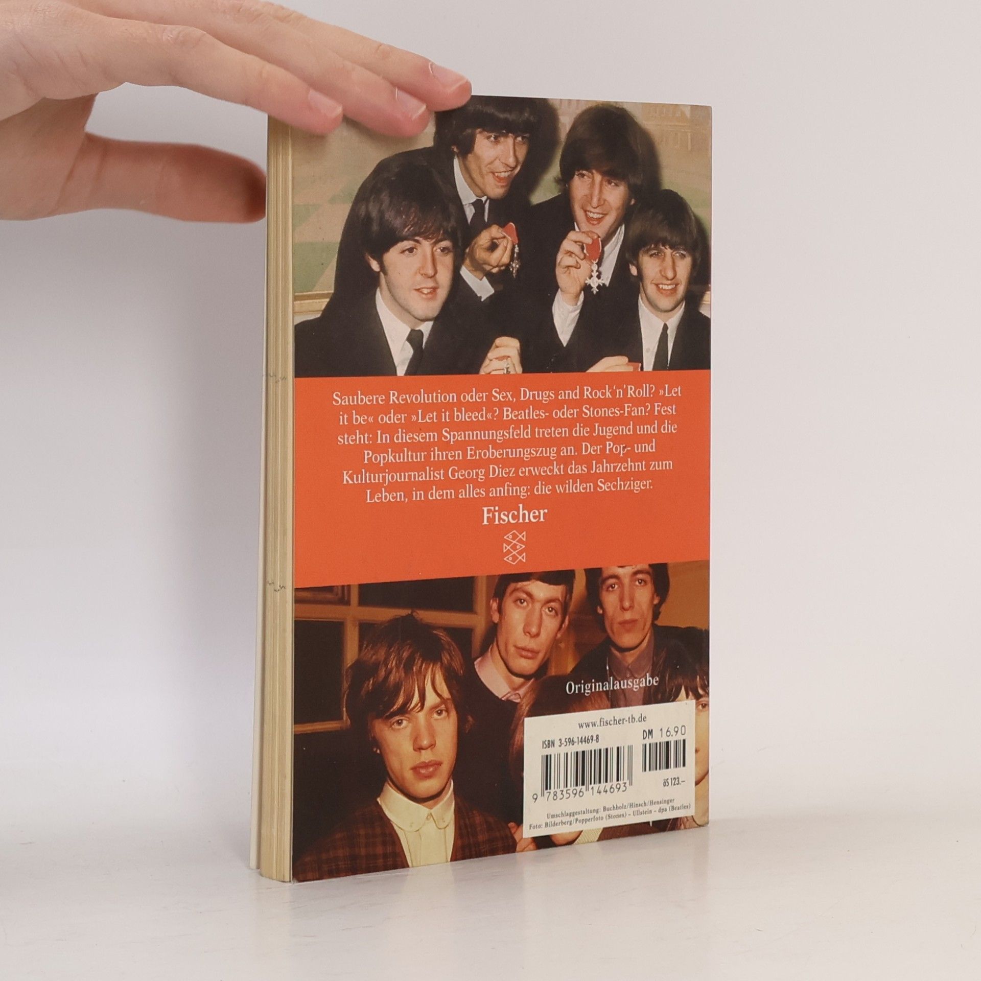 Georg Diez Beatles, Rolling Stones