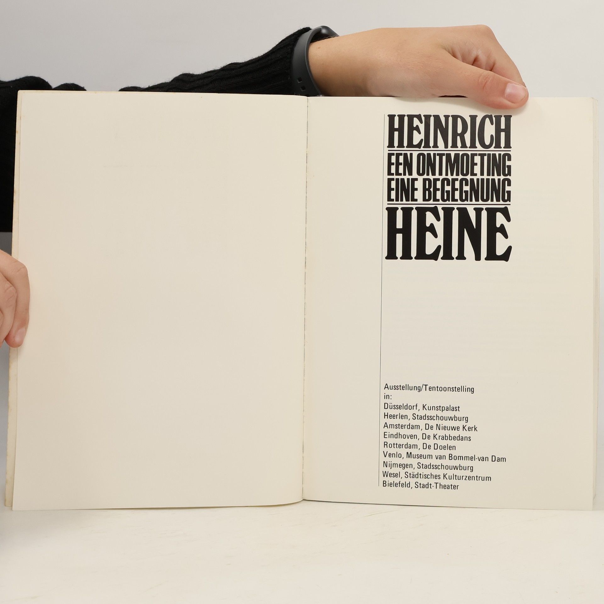 Heinrich Heine Een Ontmoeting / Eine Begegnung