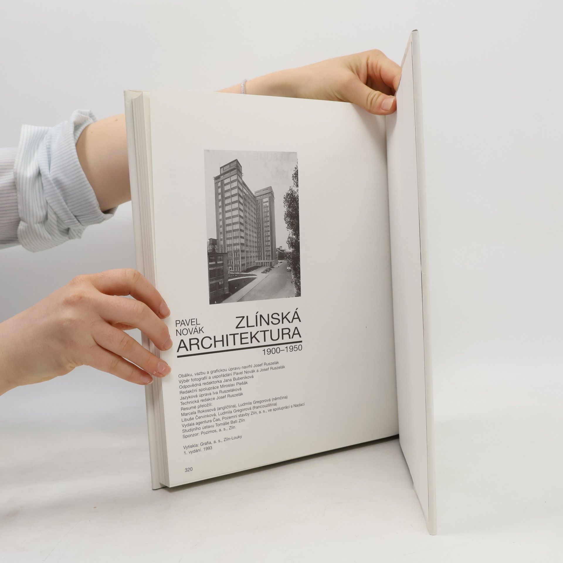 Pavel Novák Zlínská architektura 1900-1950