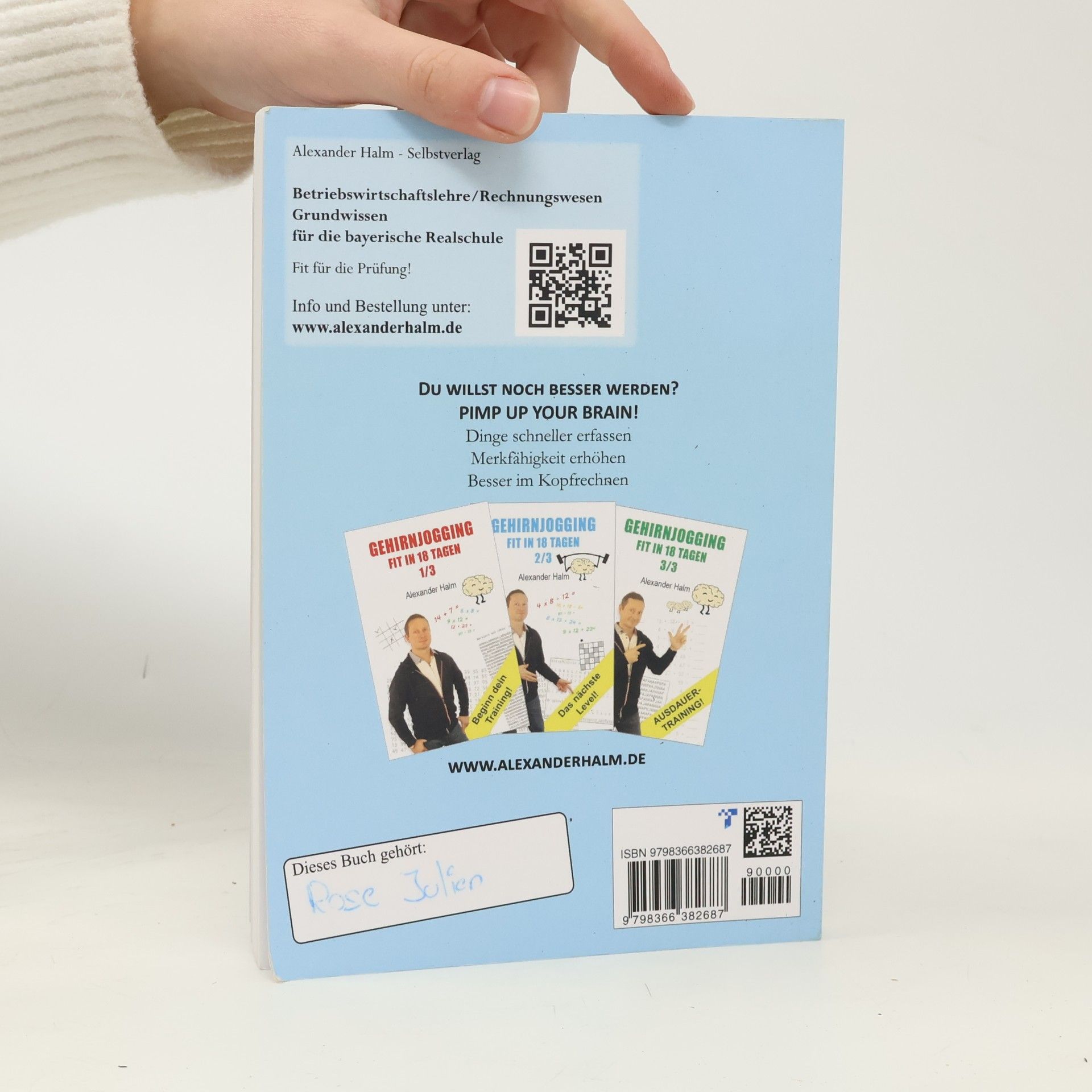 Alexander Halm BWR Grundwissen 7. - 10. Klasse: Betriebswirtschaftslehre/Rechnungswesen - Grundwissen für die bayerische Realschule - Fit für die Prüfung!