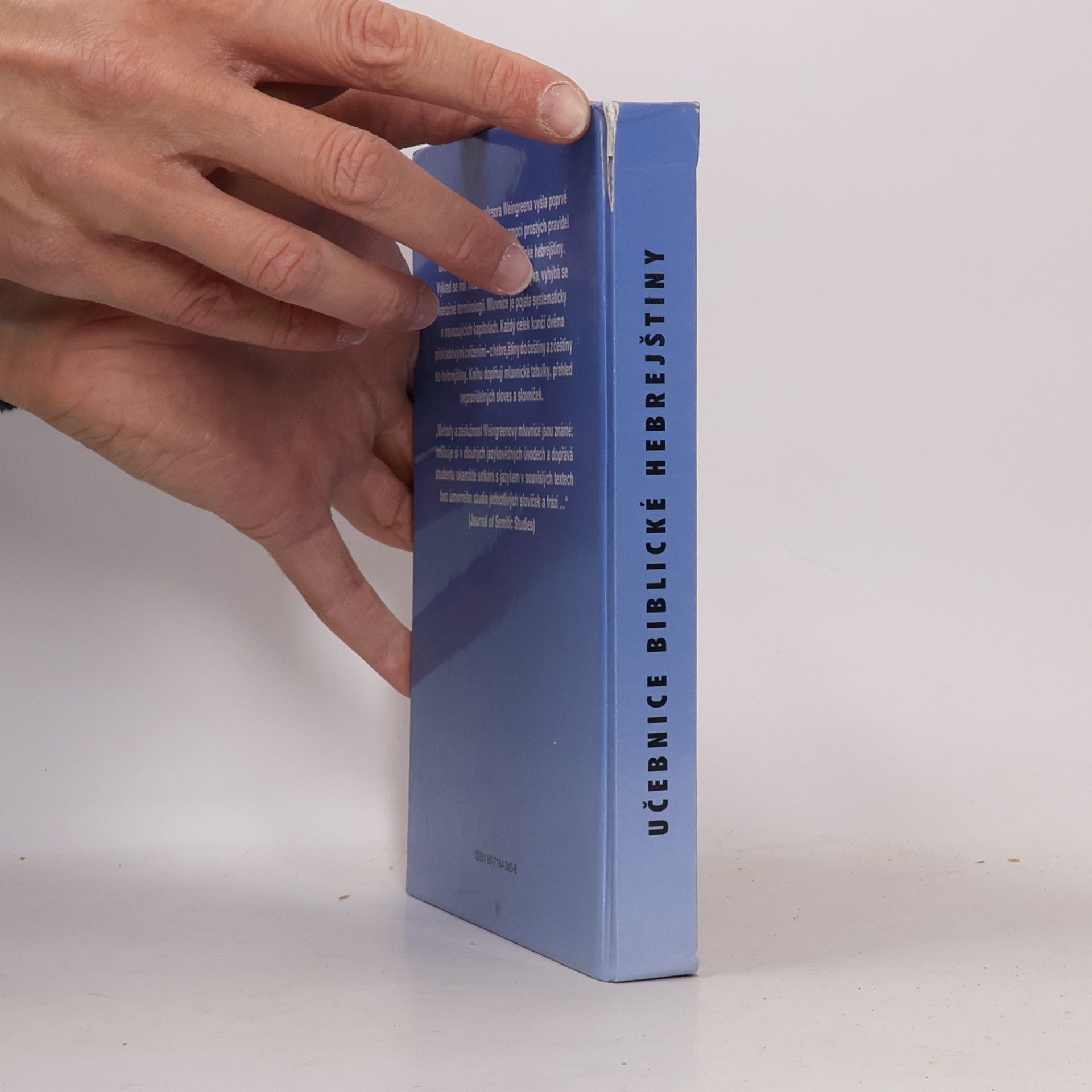 J. Jacob Weingreen Učebnice biblické hebrejštiny