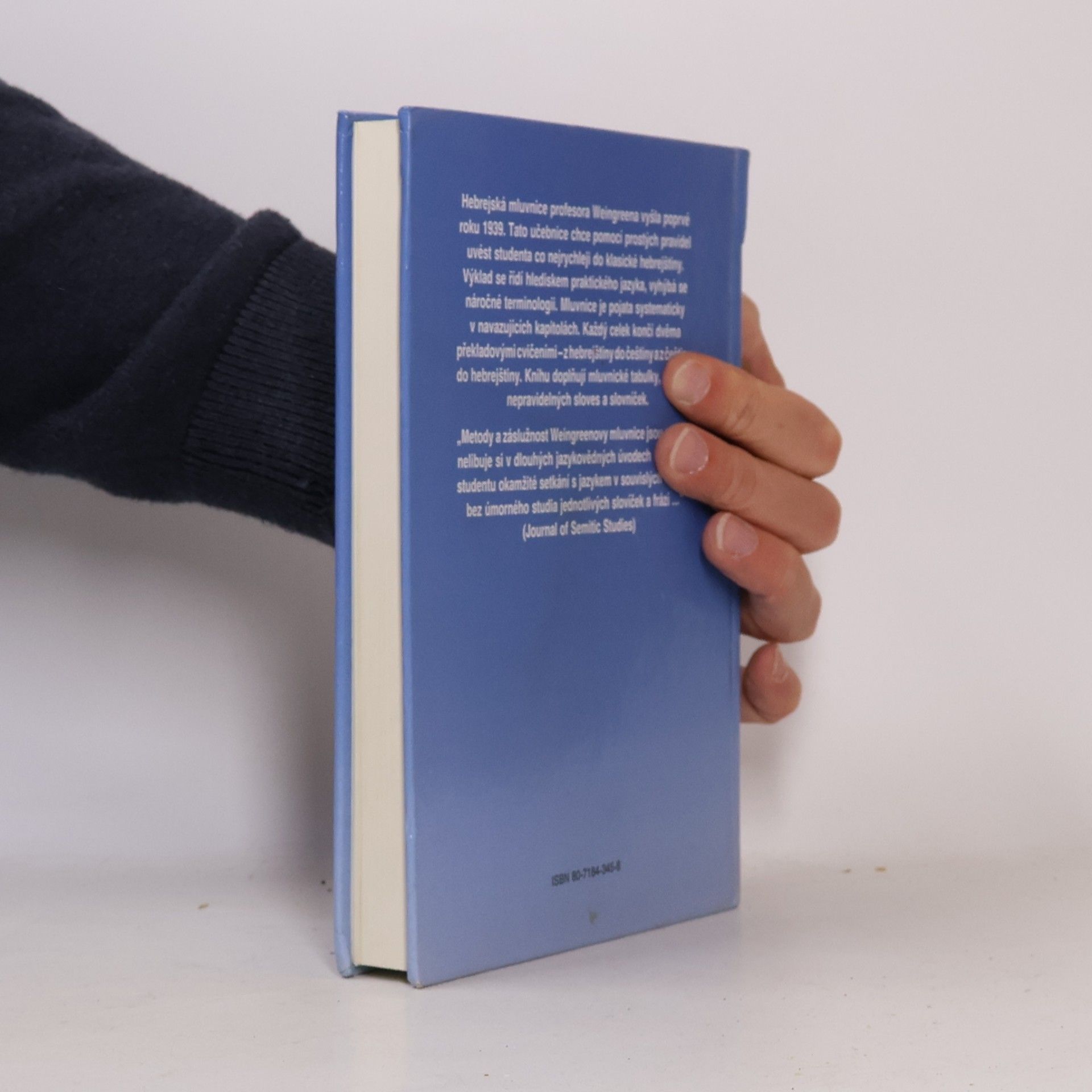 J. Jacob Weingreen Učebnice biblické hebrejštiny
