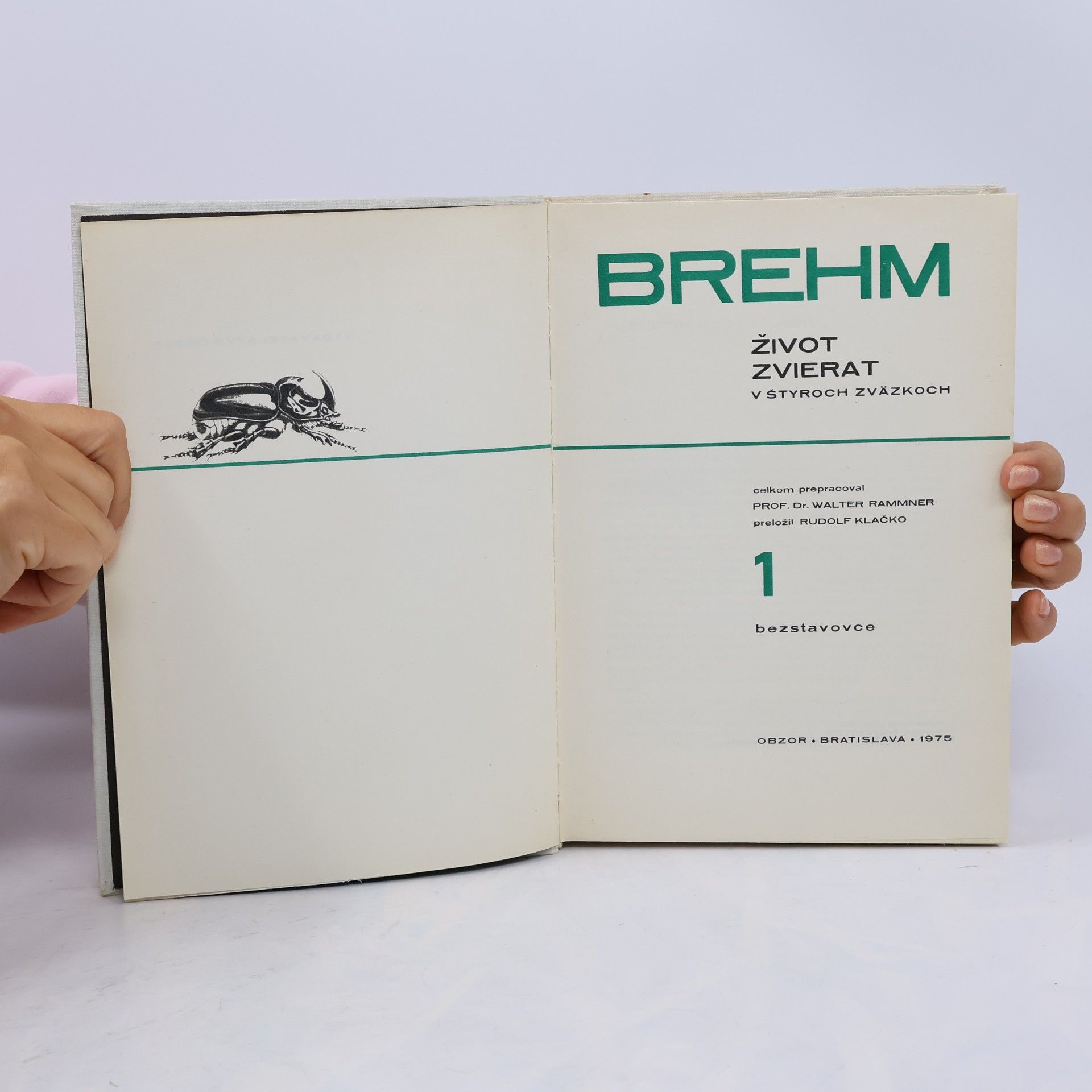 Alfred Edmund Brehm Život zvierat v štyroch zväzkoch
