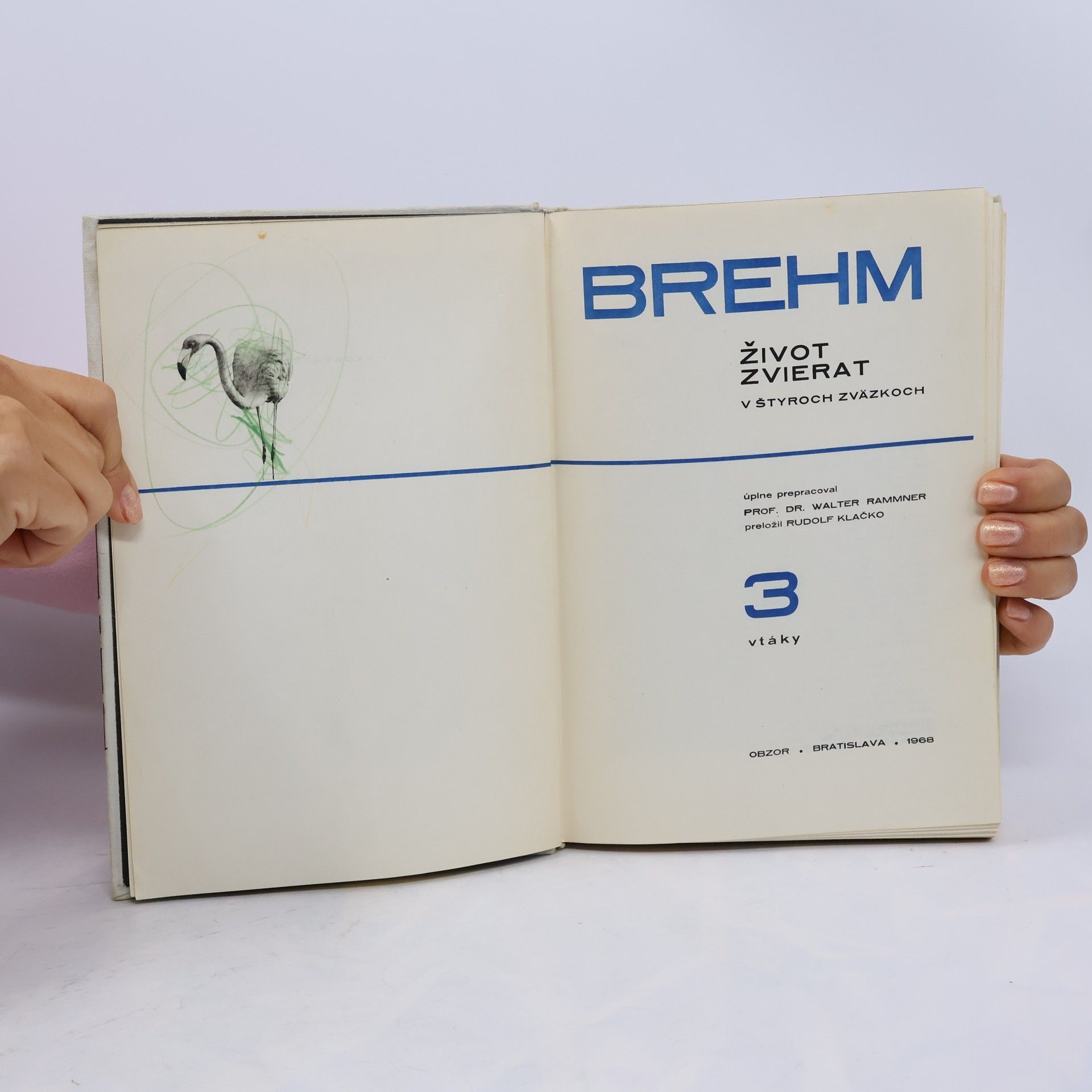 Alfred Edmund Brehm Život zvierat v štyroch zväzkoch
