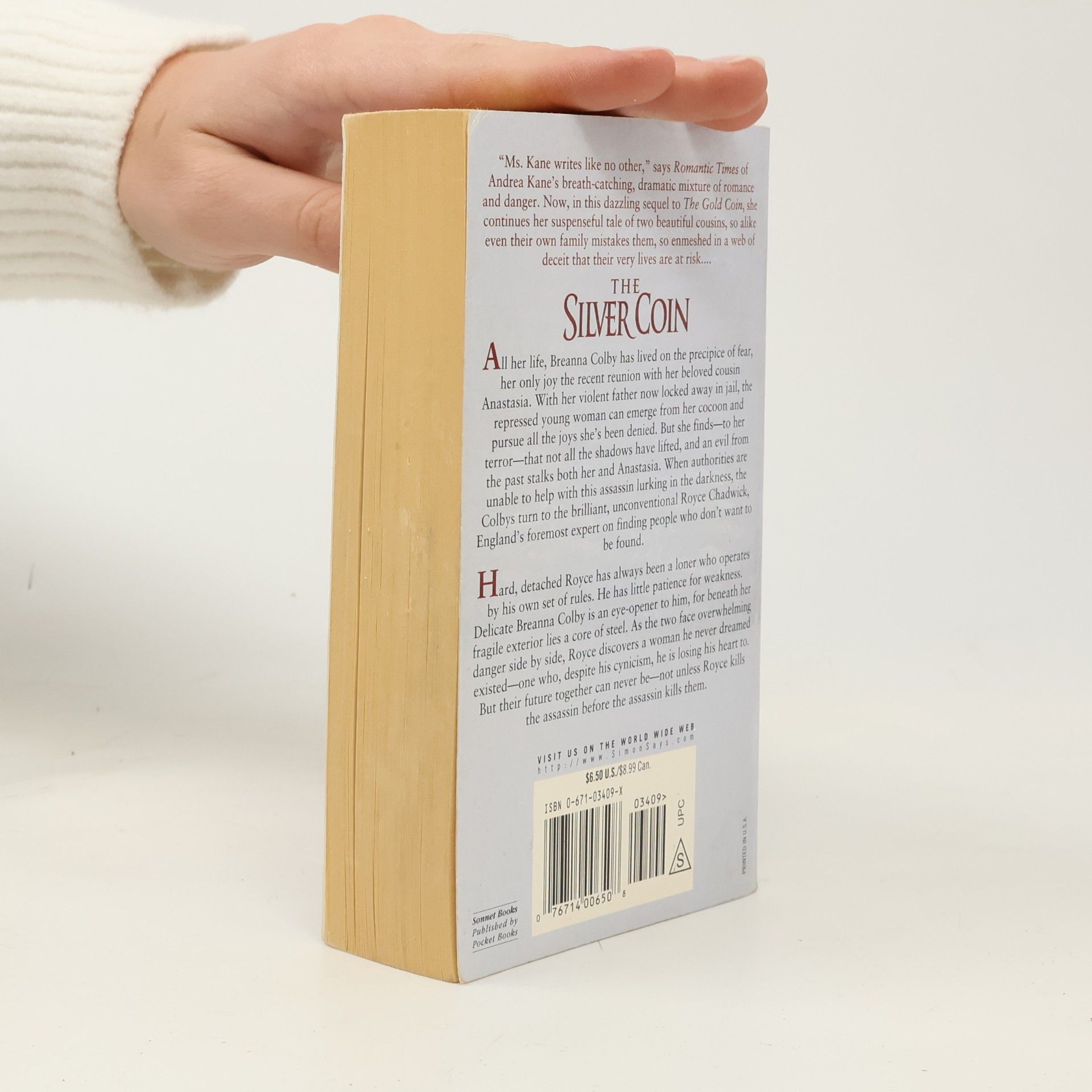 Andrea Kane Sonnet Books: The Silver Coin