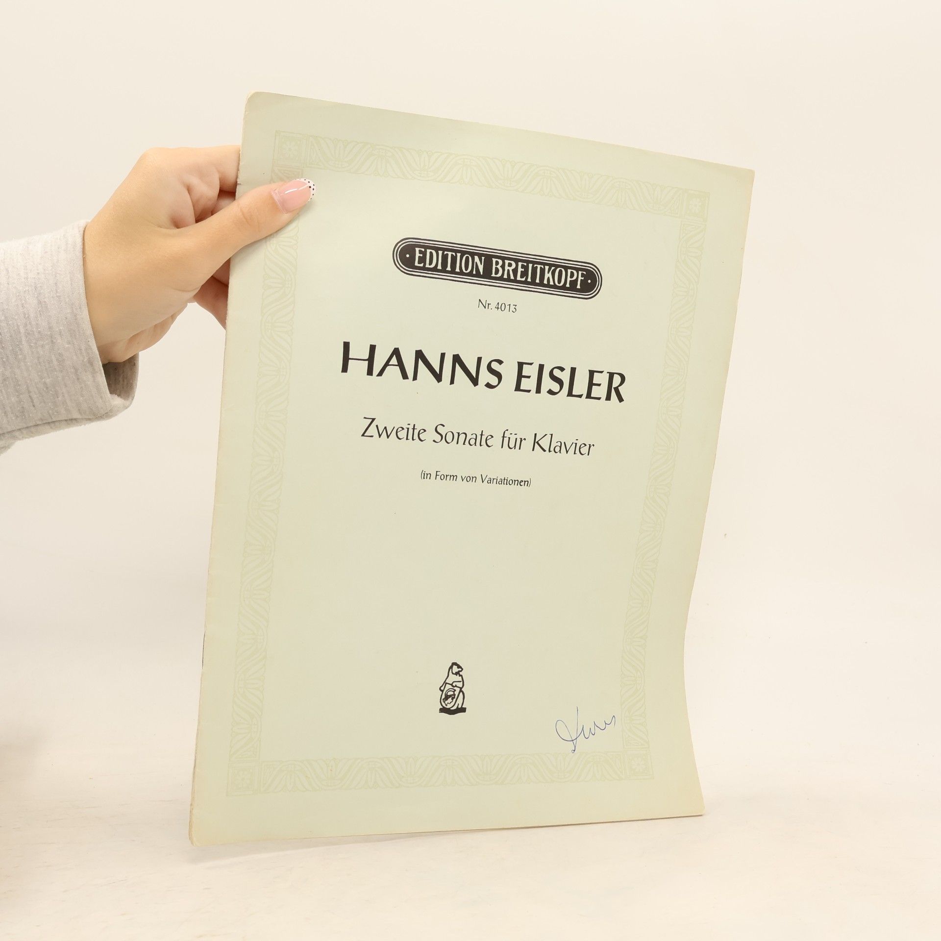 Zweite Sonate für Klavier