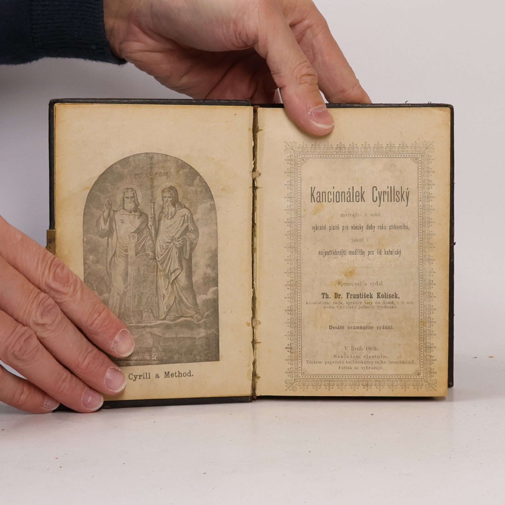 František Kolísek Kancionálek Cyrillský