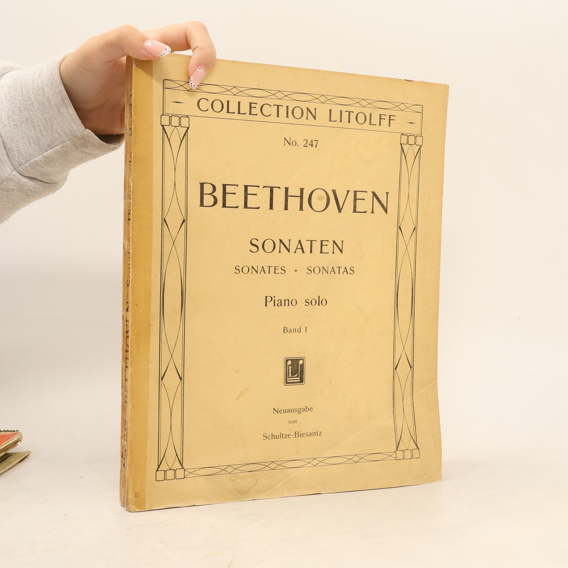 Ludwig van Beethoven Beethoven Sonaten. Piano Solo I.