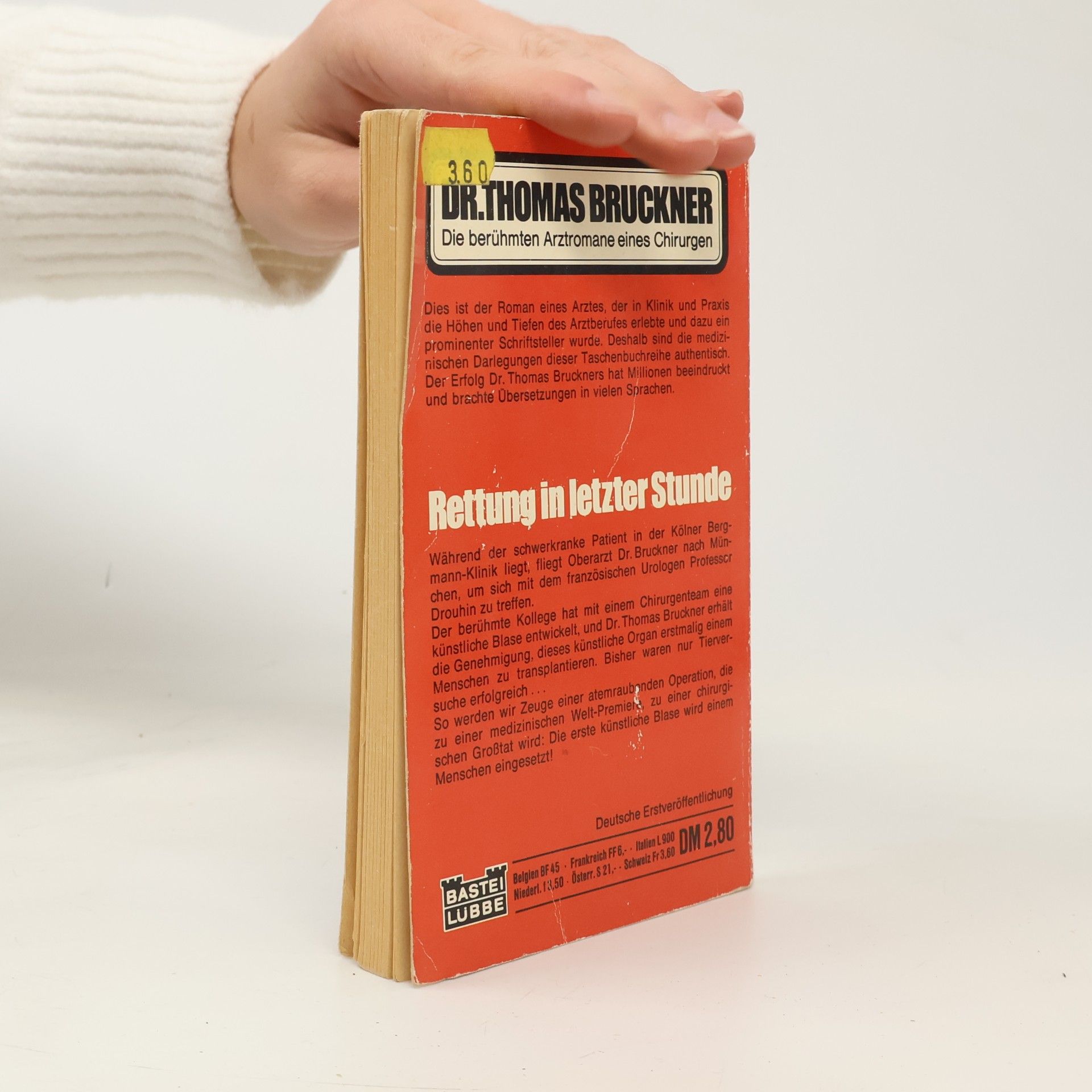 Dr. Thomas Bruckner Rettung in letzter Stunde Dr. Thomas Bruckner