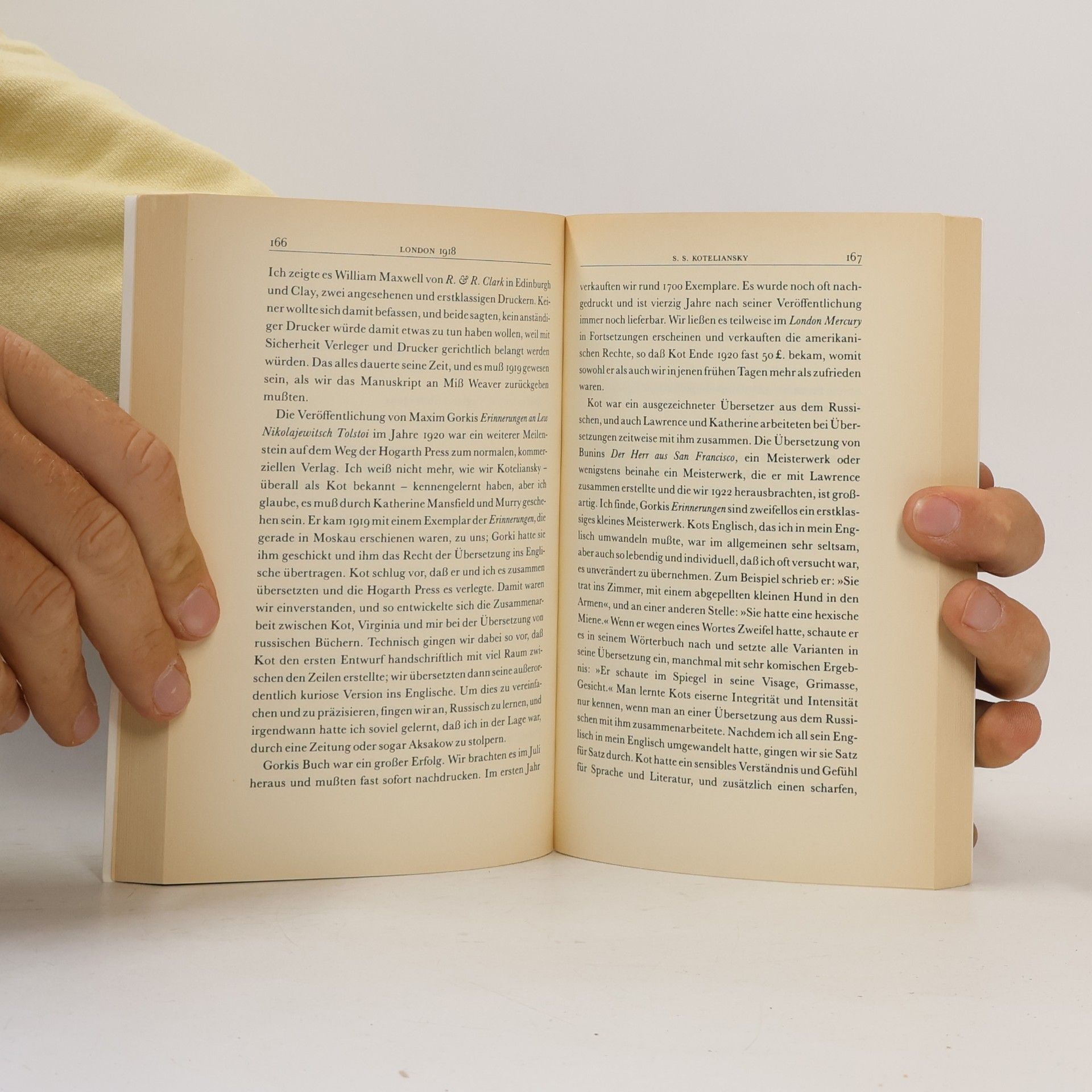 Leonard Woolf Mein Leben mit Virginia