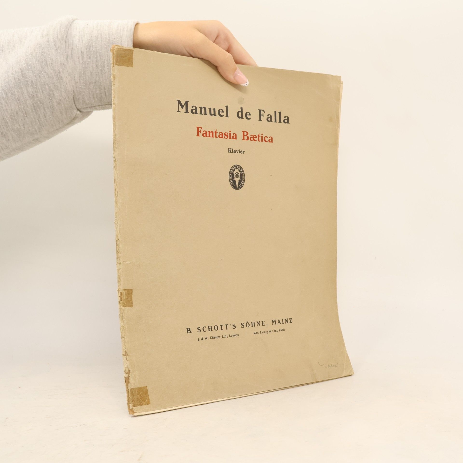 Manuel de Falla Fantasia Bætica