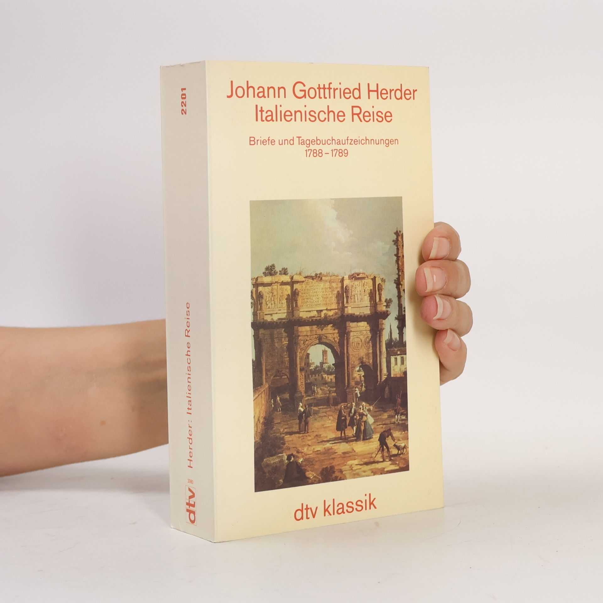 Johann Gottfried Herder Italienische Reise