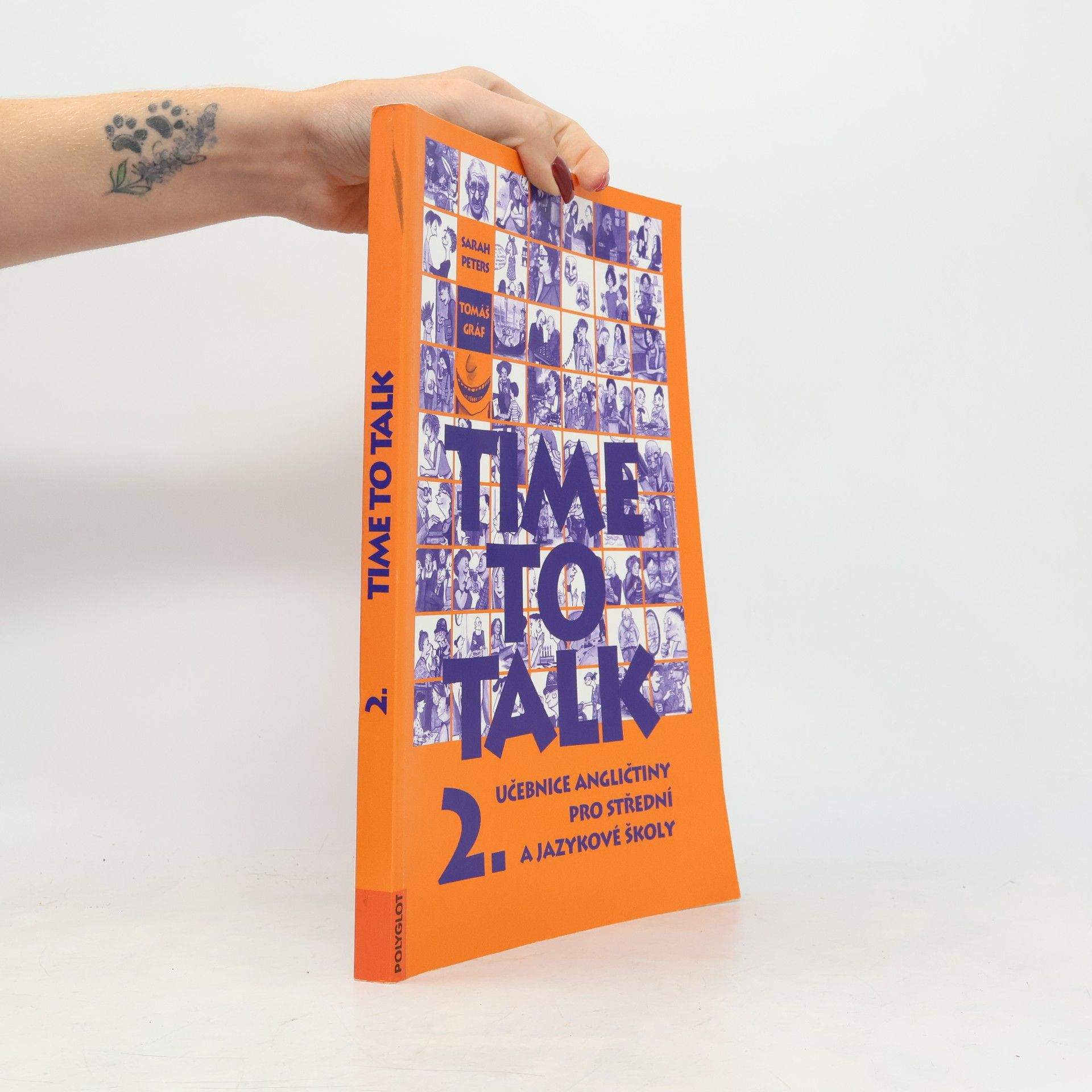 Sarah Peters Time to talk 2. Učebnice angličtiny pro střední a jazykové školy