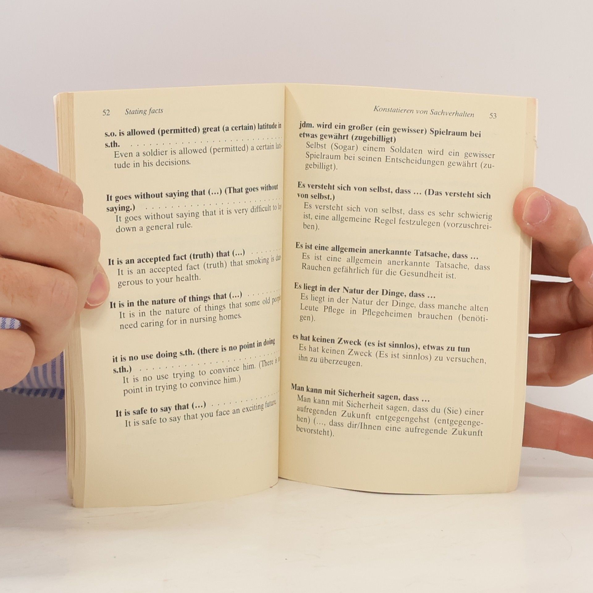 Heinz-Otto Hohmann Discussing in English