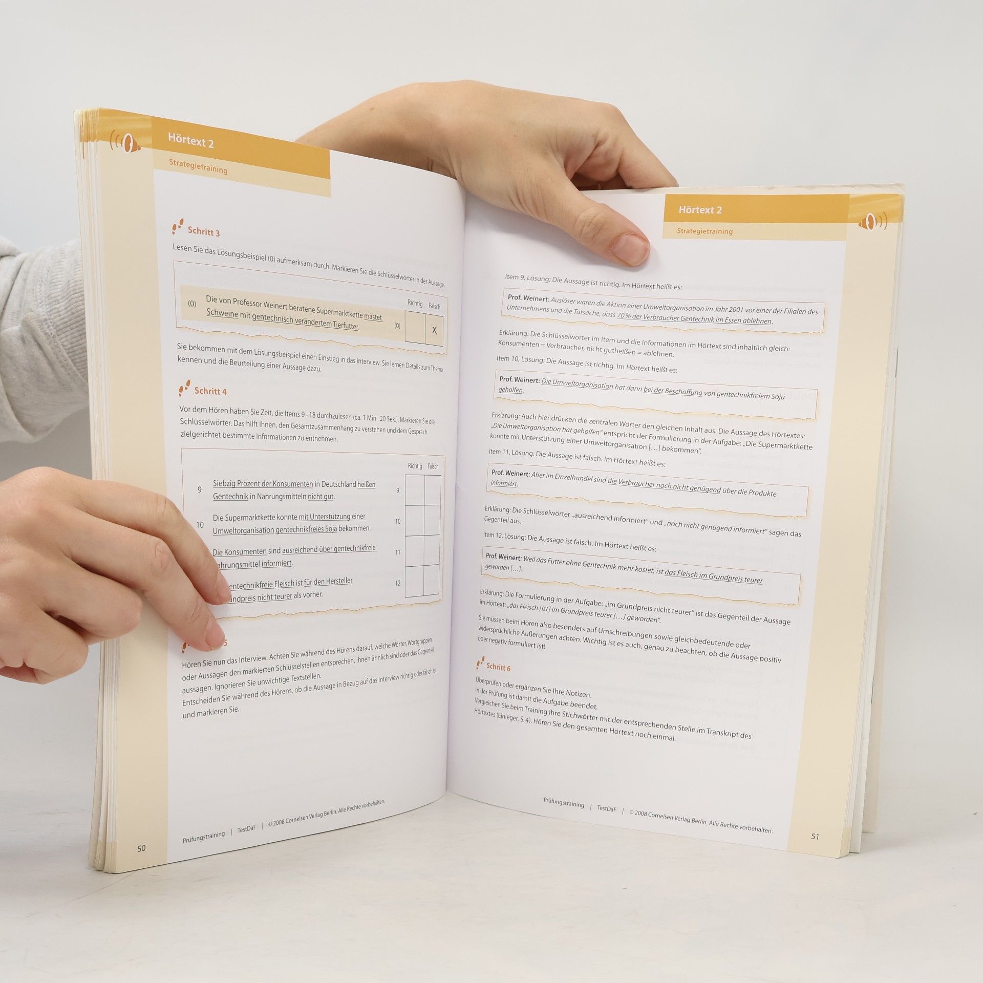 Deutsch Prüfungstraining