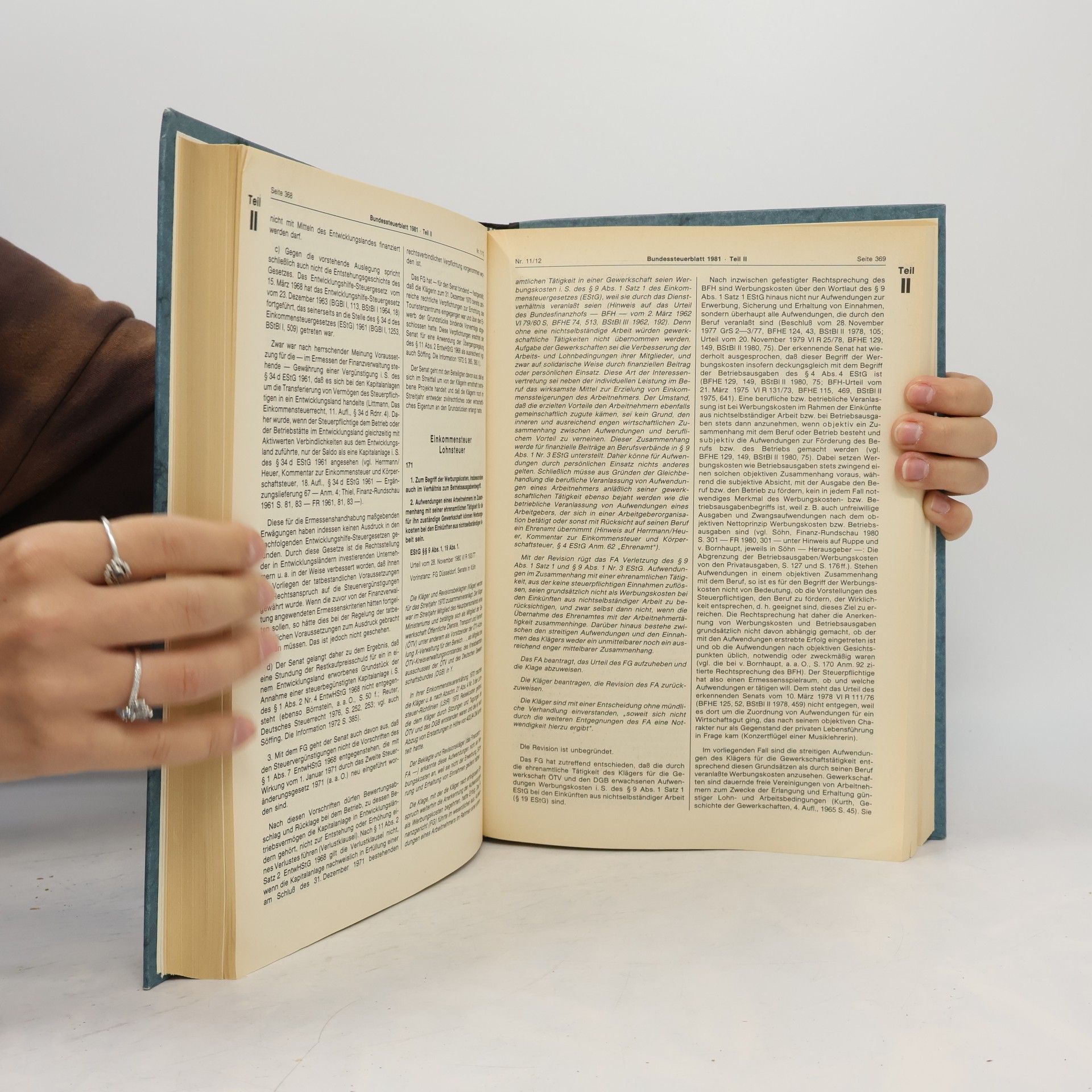 Various authors Bundessteuerblatt II