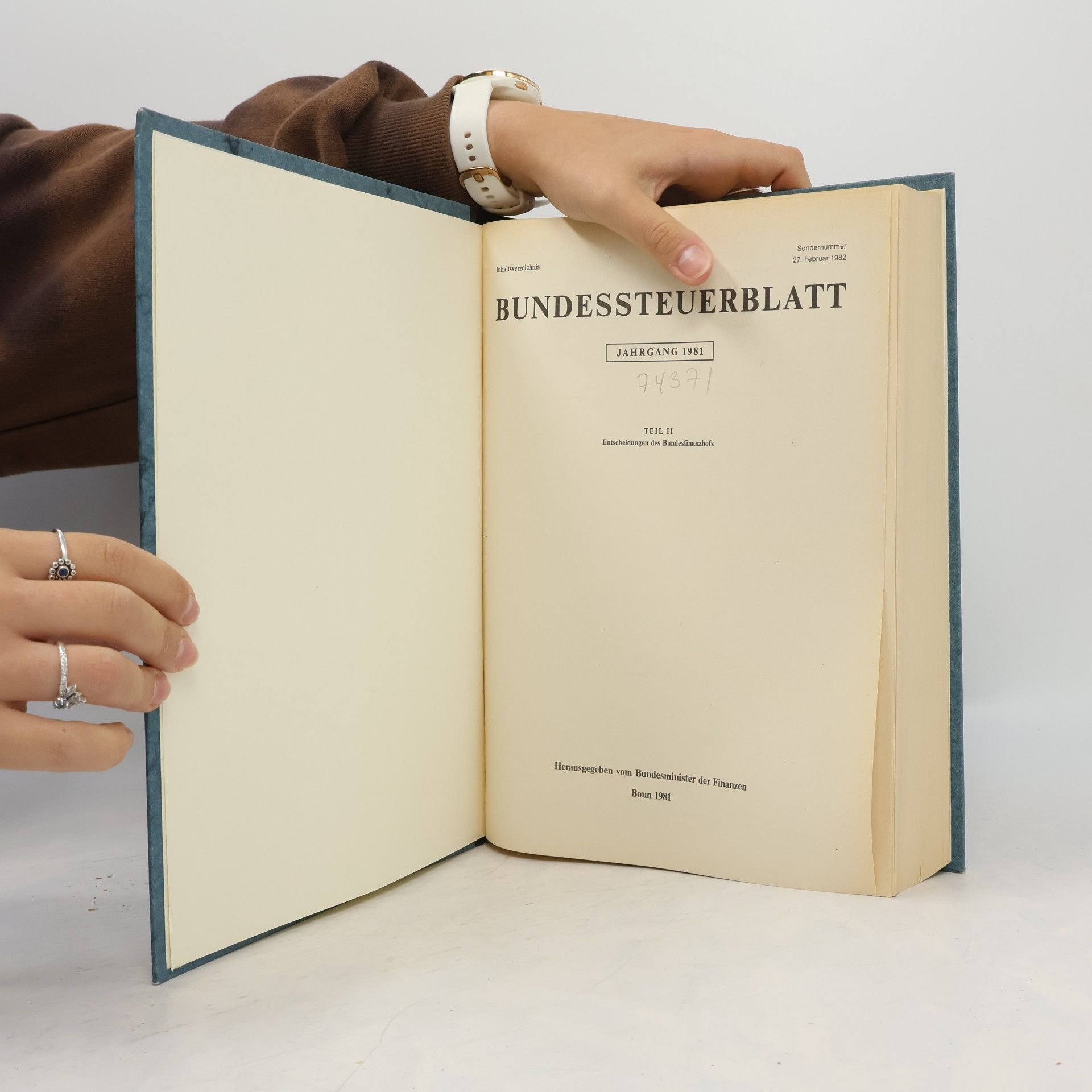 Various authors Bundessteuerblatt II