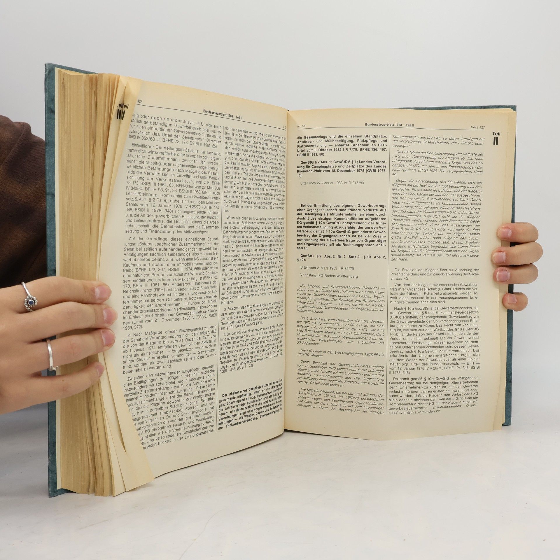Various authors Bundessteuerblatt II