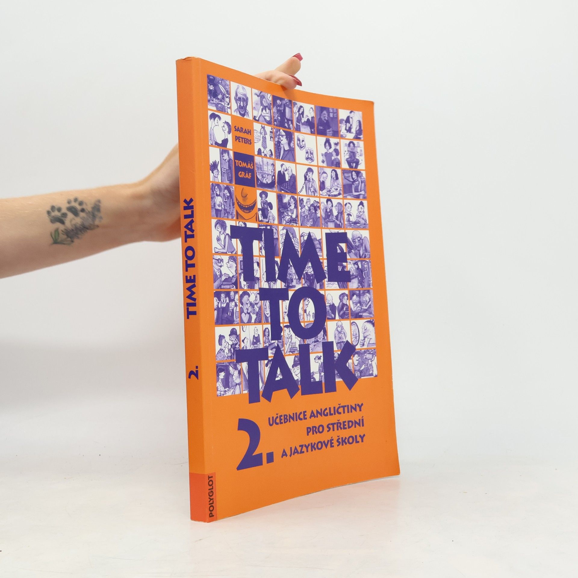 Sarah Peters Time to talk 2. Učebnice angličtiny pro střední a jazykové školy