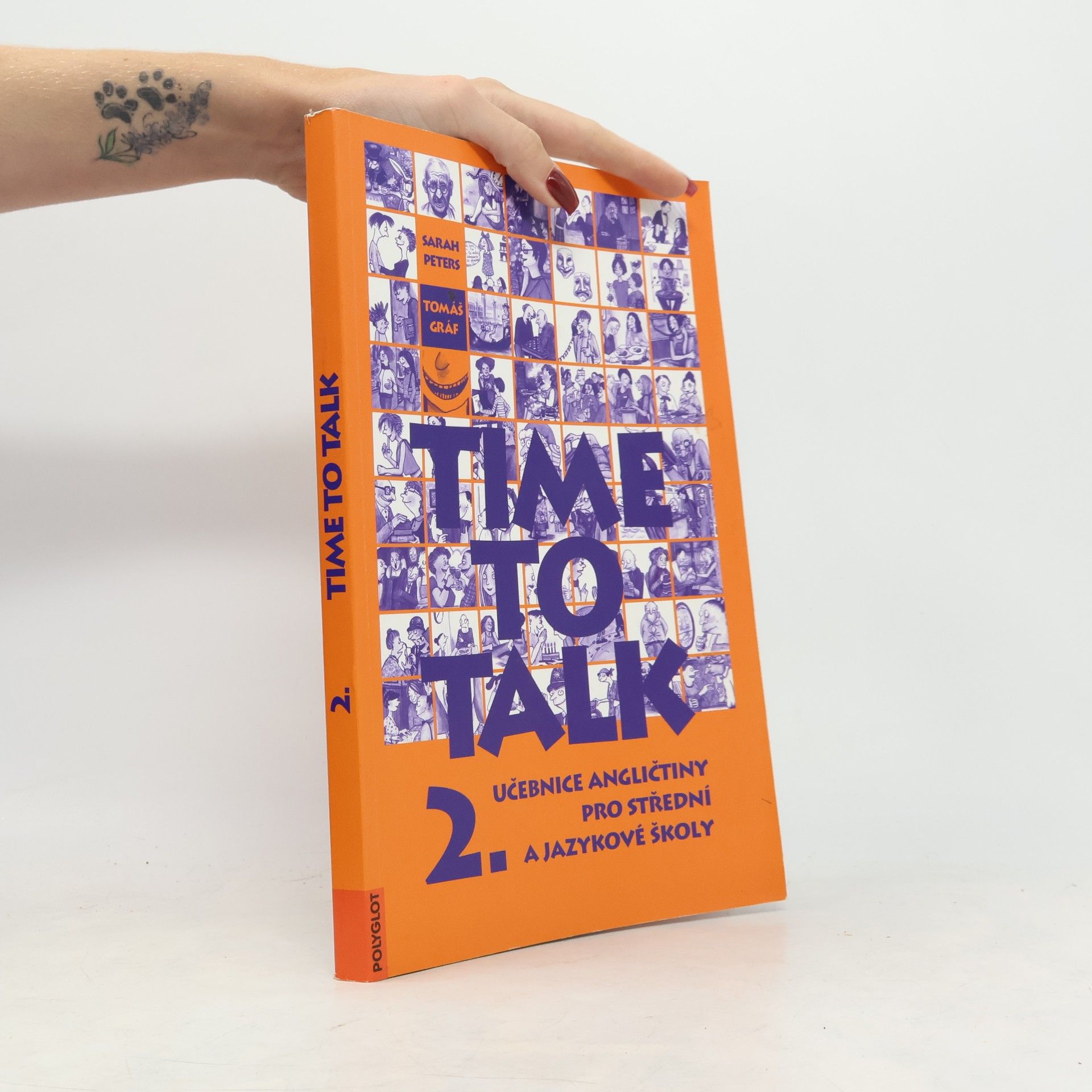 Sarah Peters Time to talk 2. Učebnice angličtiny pro střední a jazykové školy