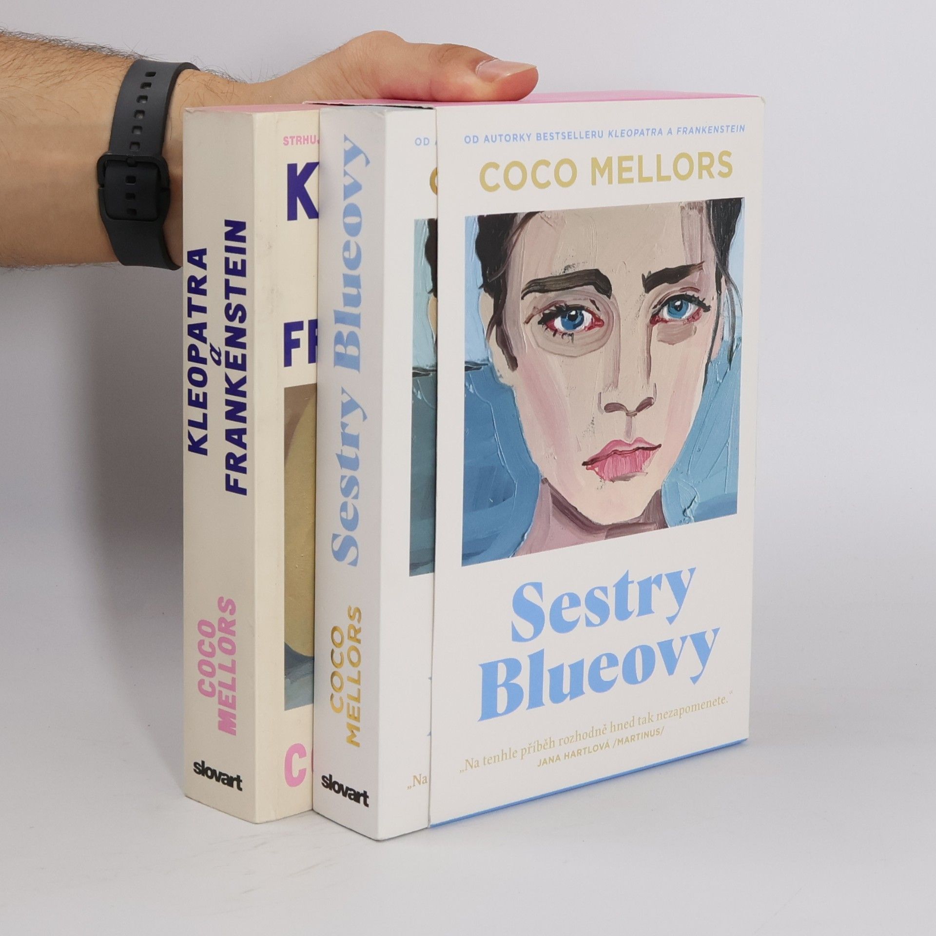 Coco Mellors Kleopatra a Frankenstein. Sestry Blueovy