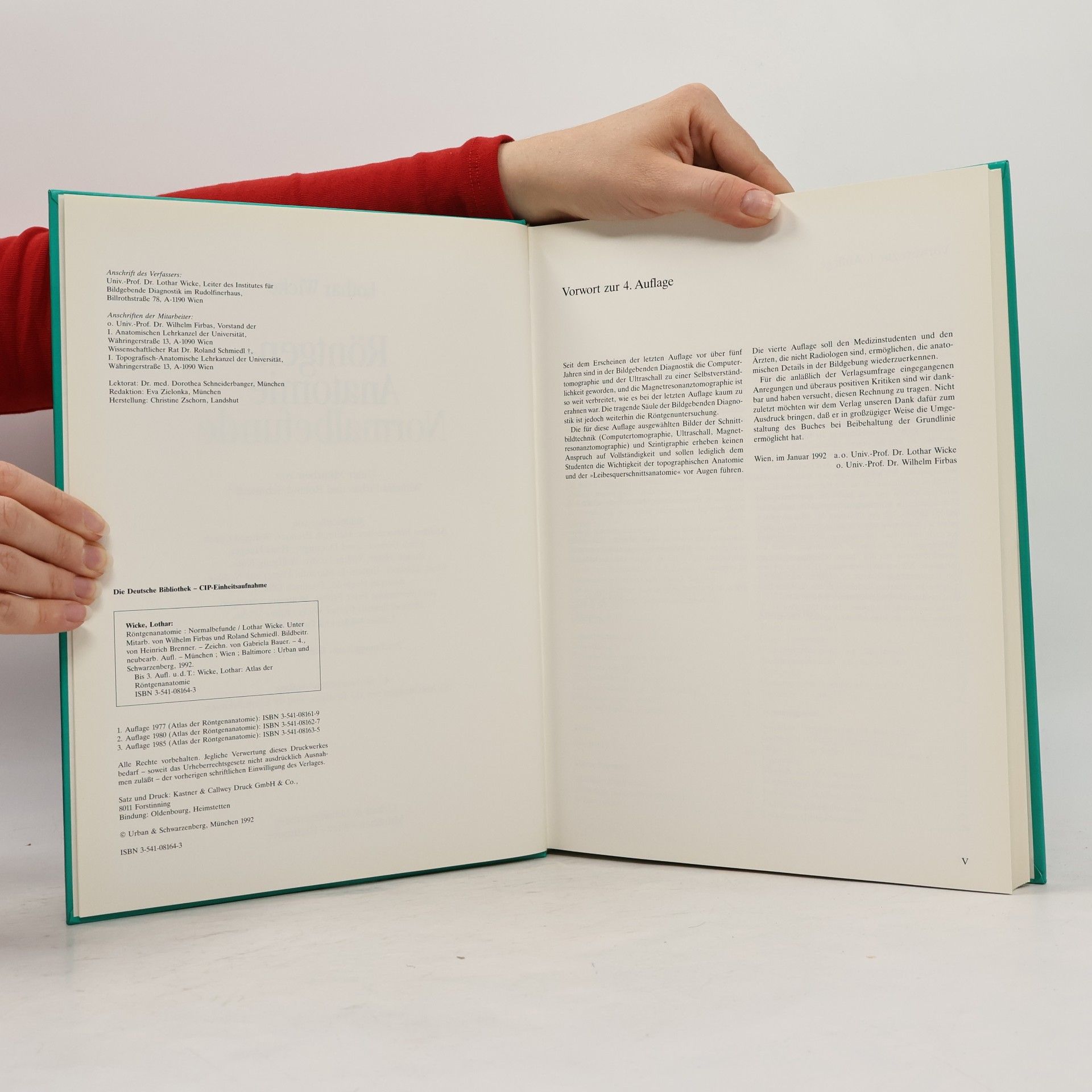 Lothar Wicke Röntgen-Anatomie