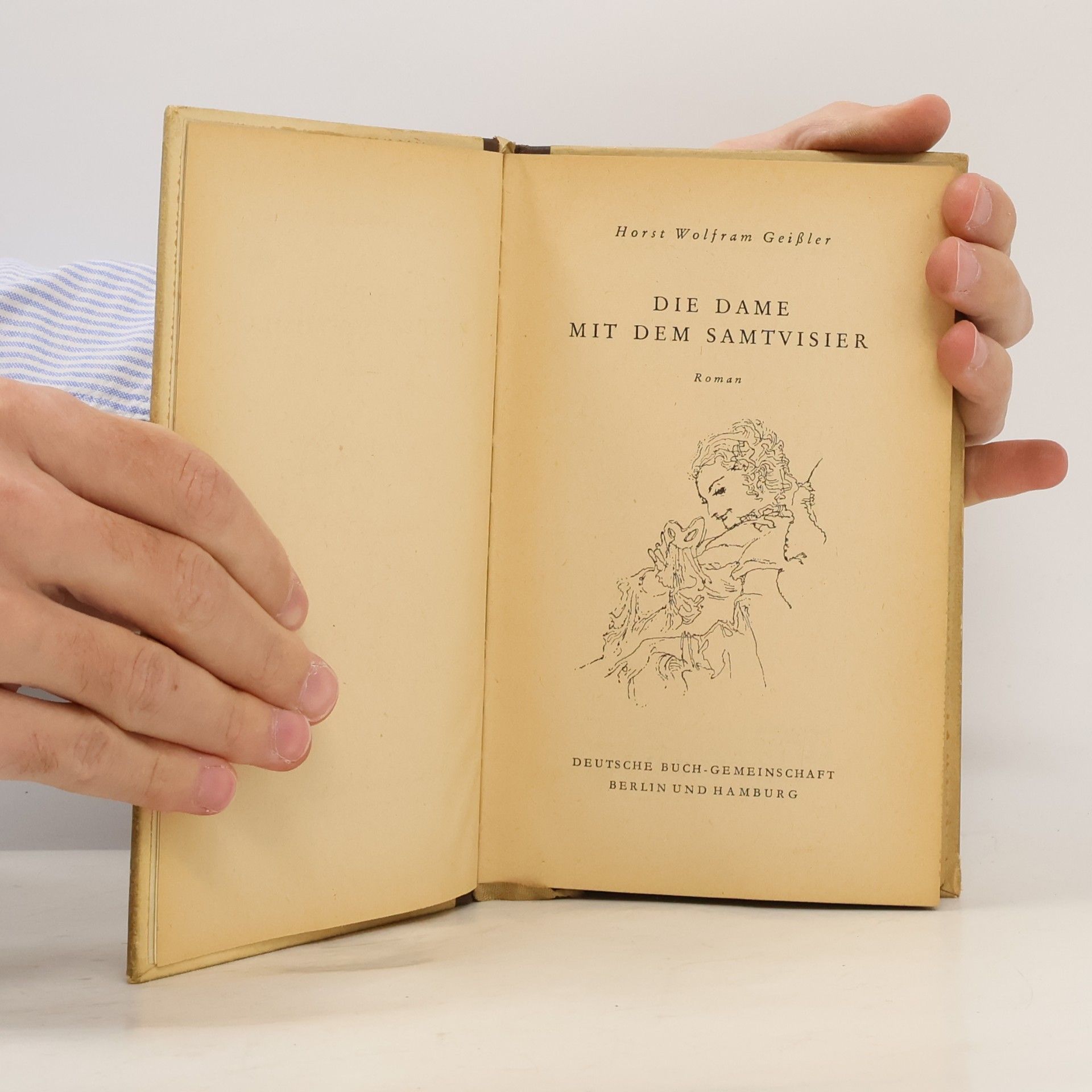Horst Wolfram Geißler Die Dame mit dem Samtvisier