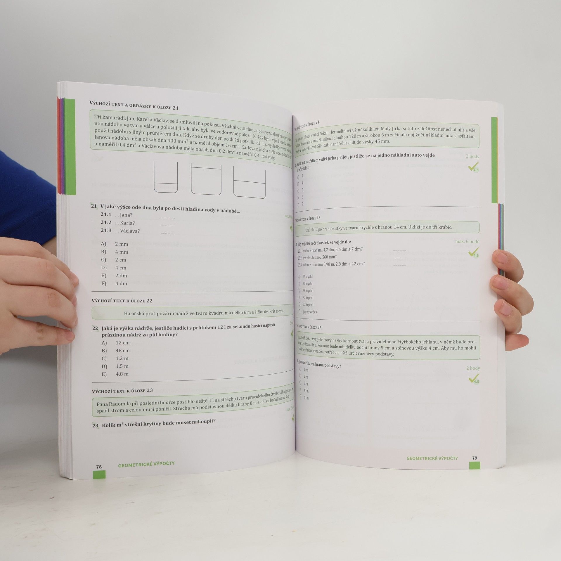 Collectif d'auteurs Přijímačky v pohodě: matematika