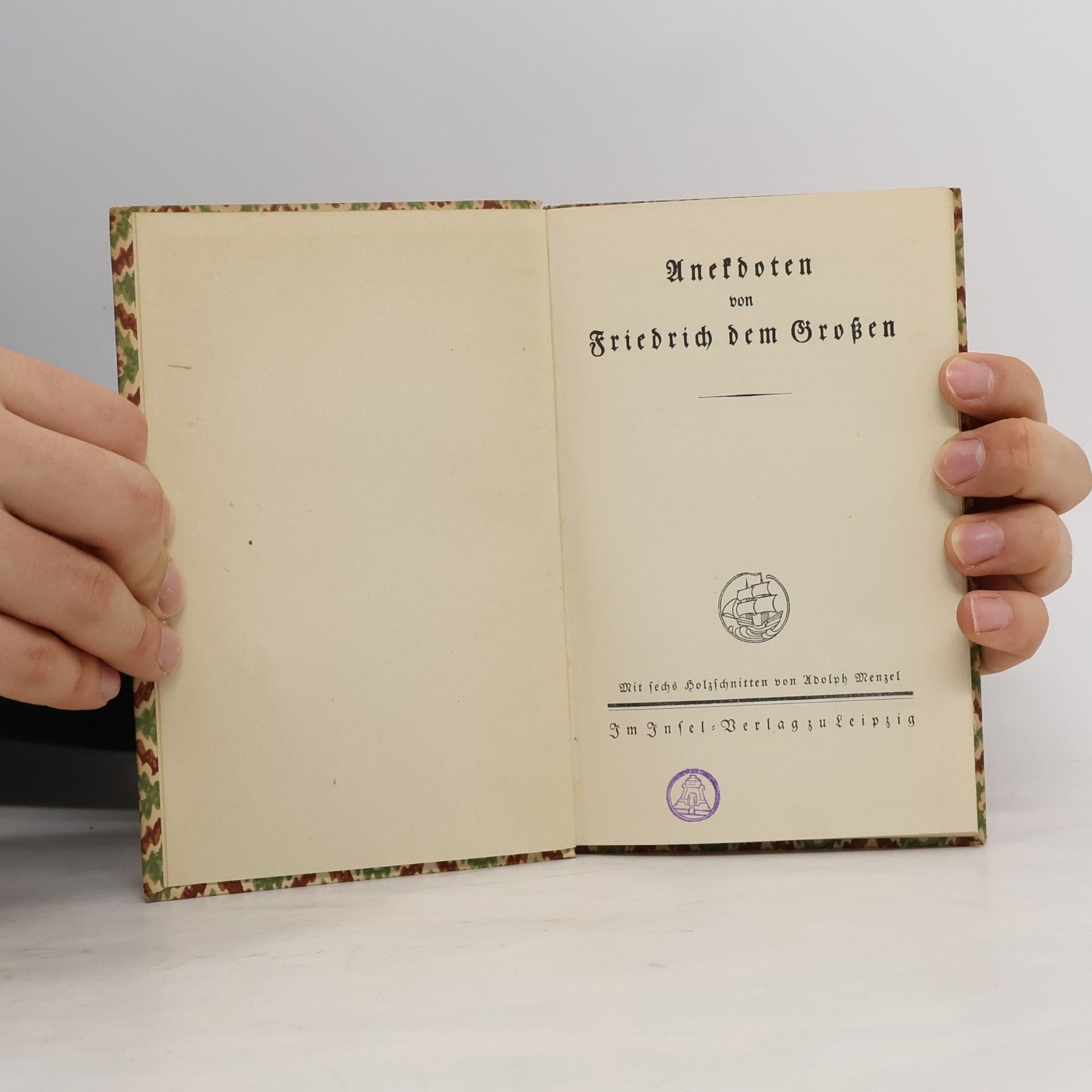 Friedrich dem Großen Anekdoten von Friedrich dem Großen