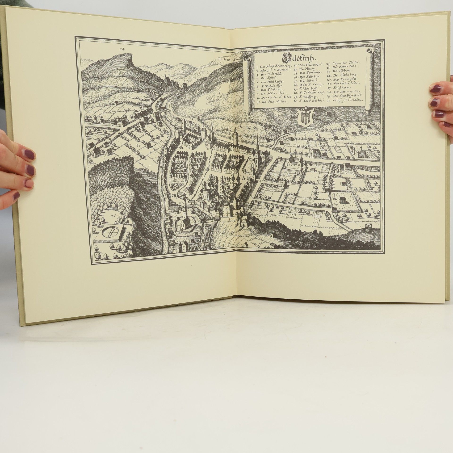 Matthaeus Merian Bodensee-Ansichten und Beschreibungen