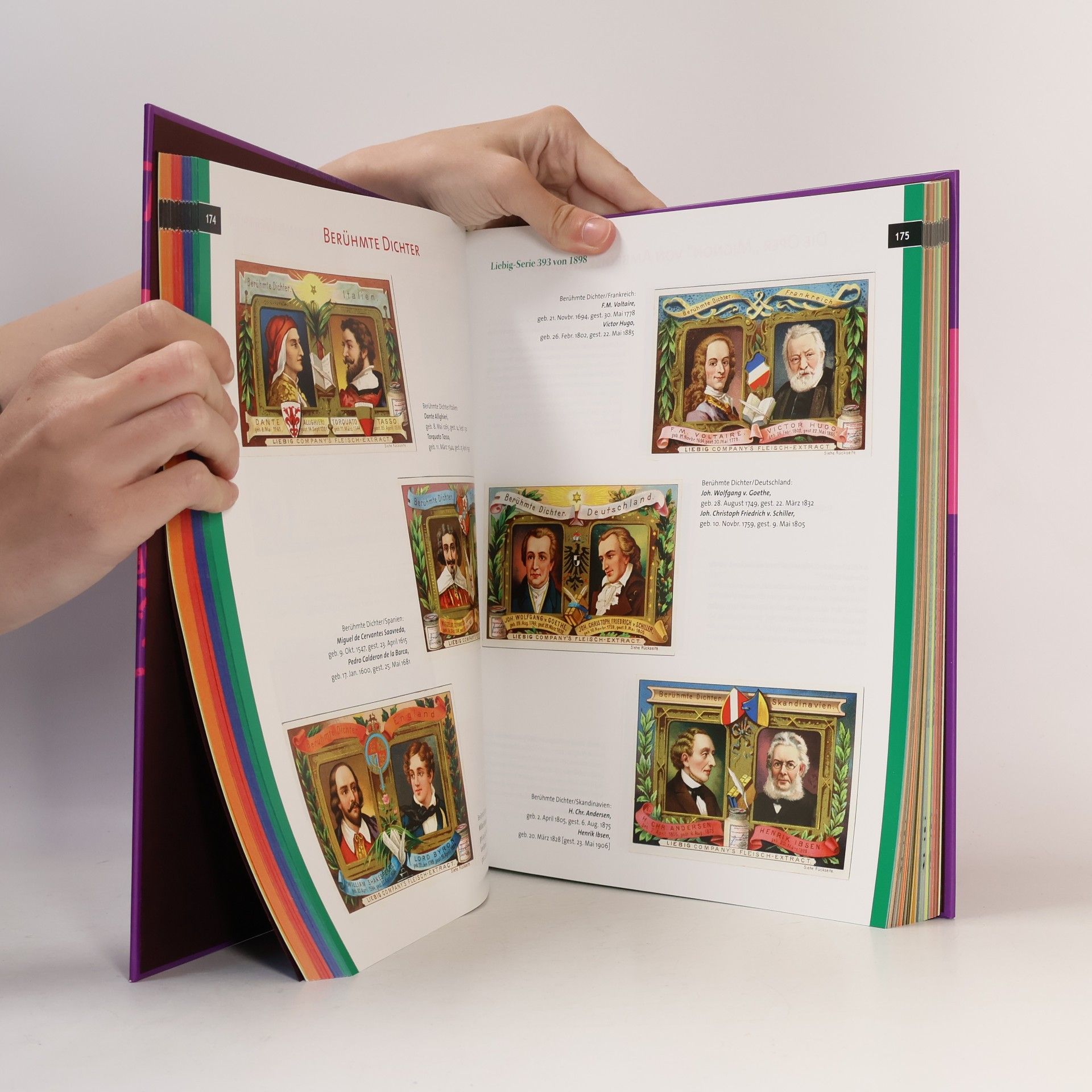 Ulrich Vogt Goethe-Bilder auf ... Postkarten, Briefmarken, Geldscheinen, Sammelbildern, Stereofotos, Bierdeckeln