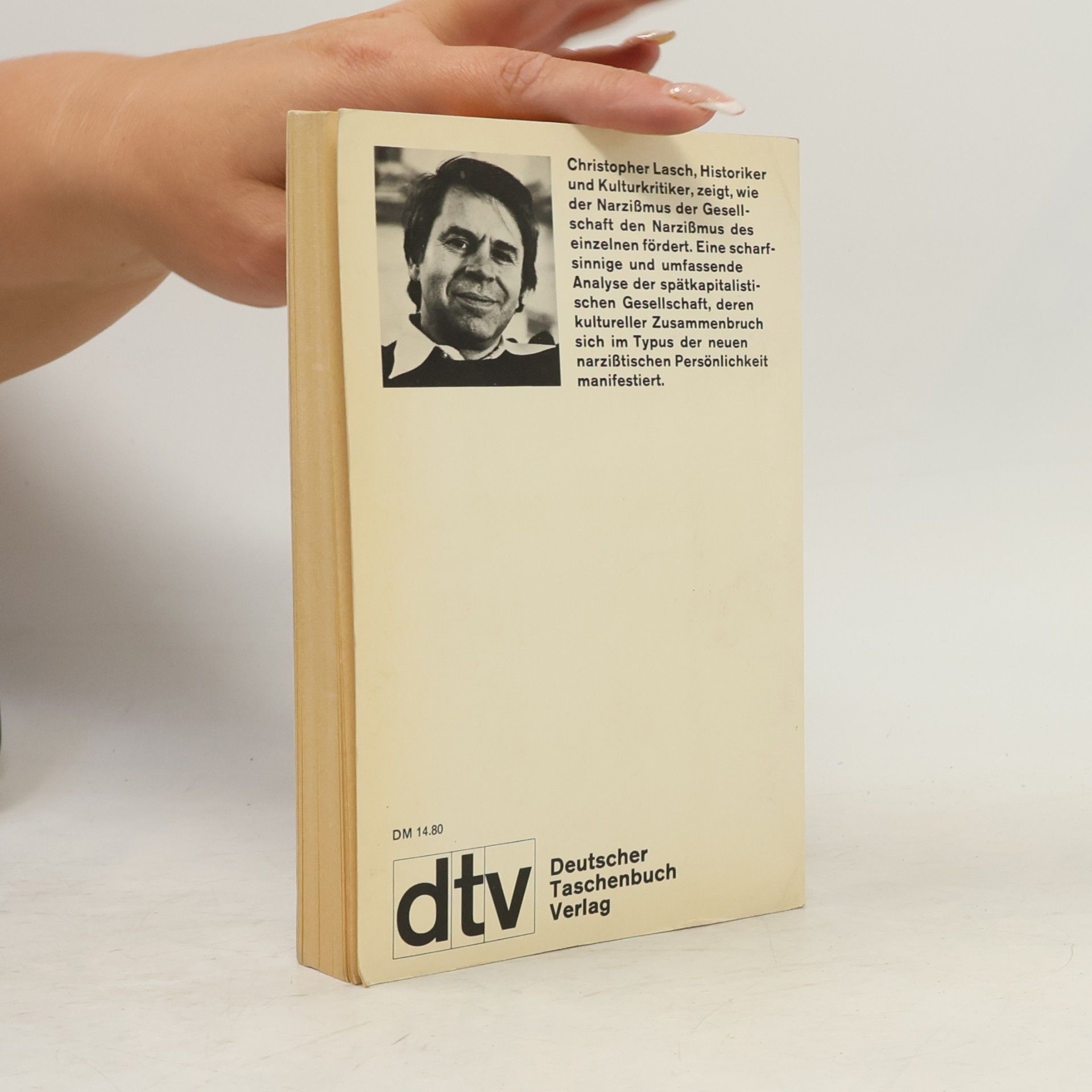 Christopher Lasch Dialog und Praxis: Das Zeitalter des Narzissmus