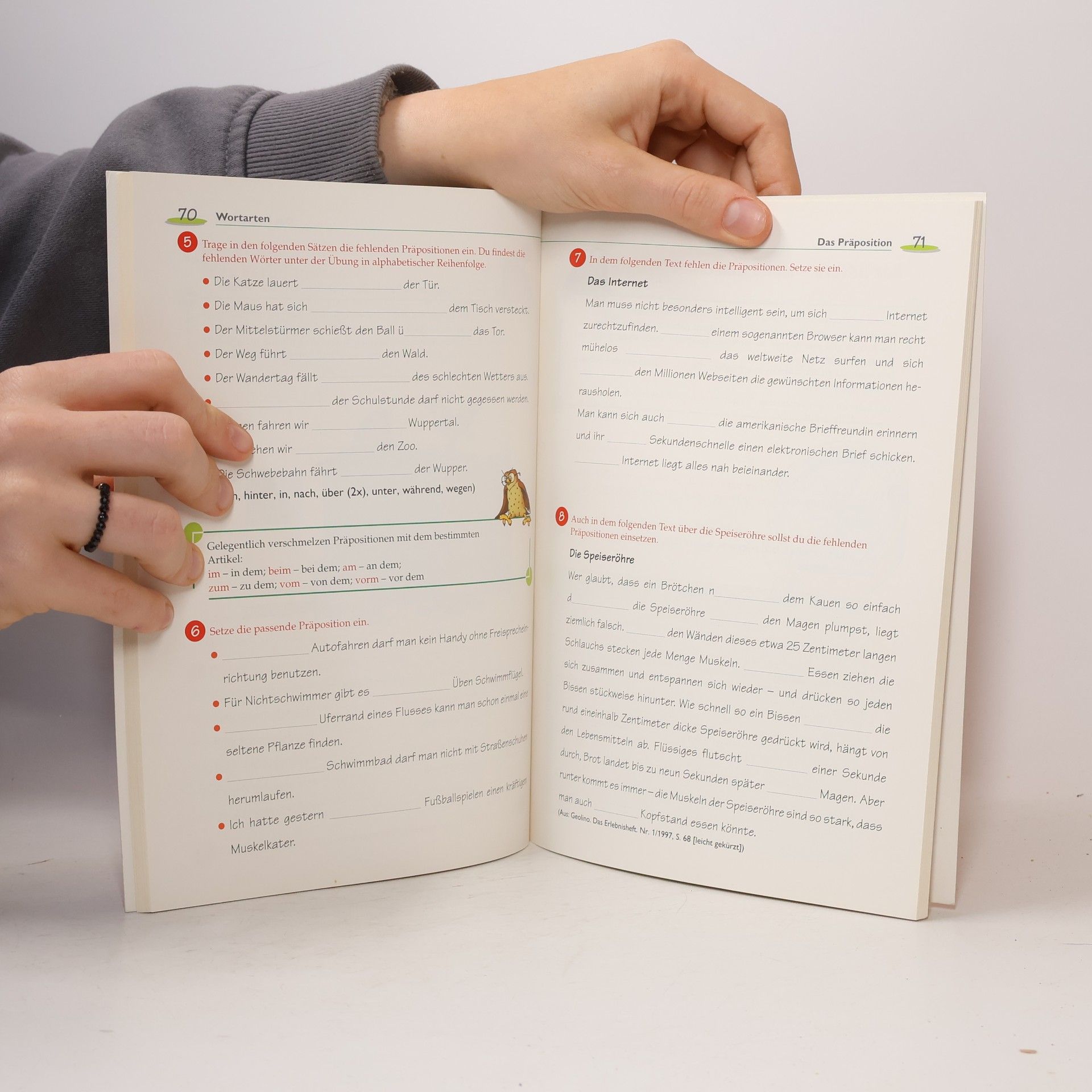 Johannes Diekhans Grundlagen Deutsch - 5: Grammatik üben