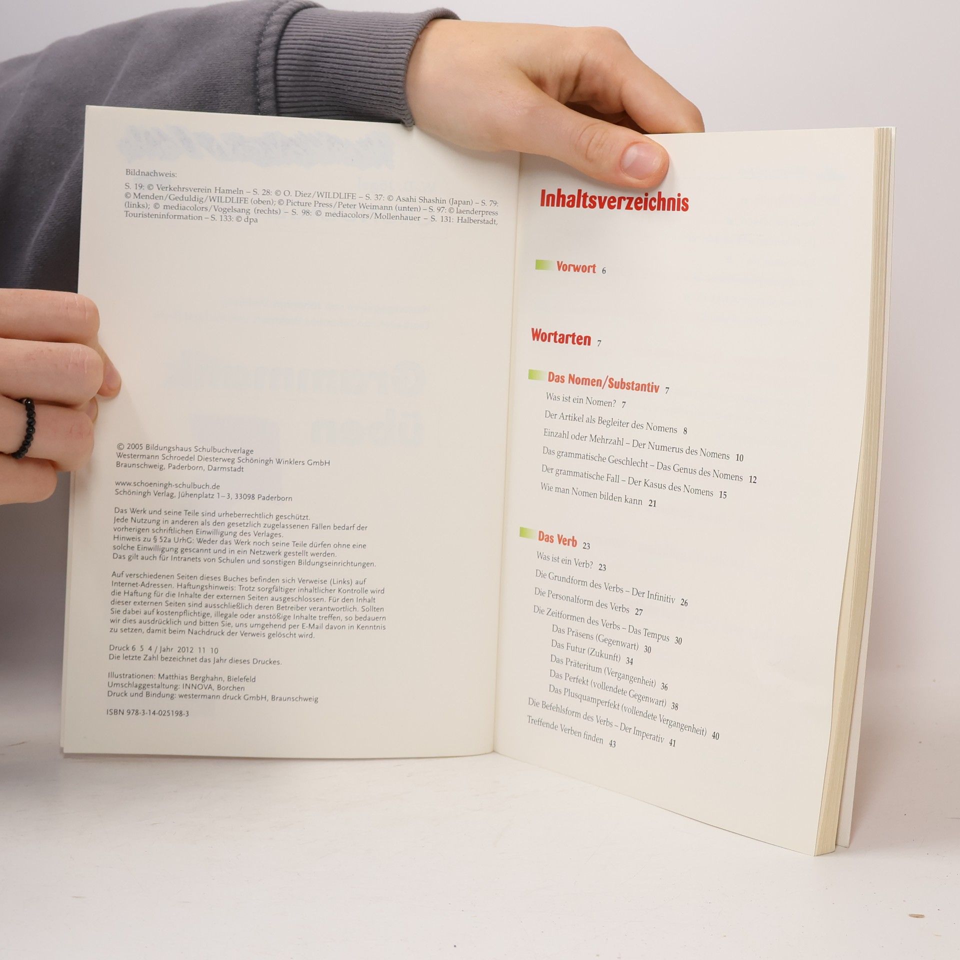 Johannes Diekhans Grundlagen Deutsch - 5: Grammatik üben