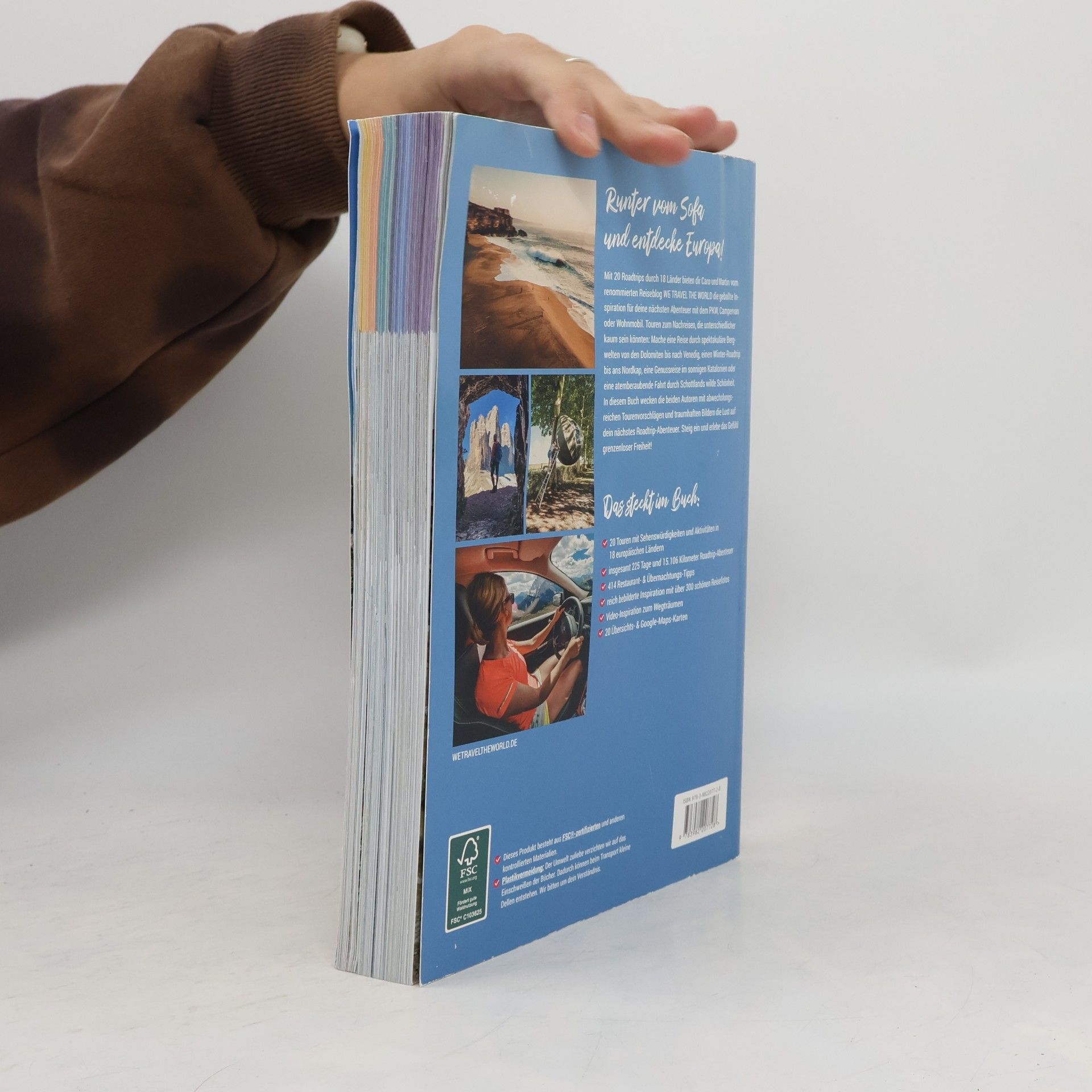 Carolin Steig Roadtrips Europa. 20 Fantastische Rundreisen zum Nachreisen