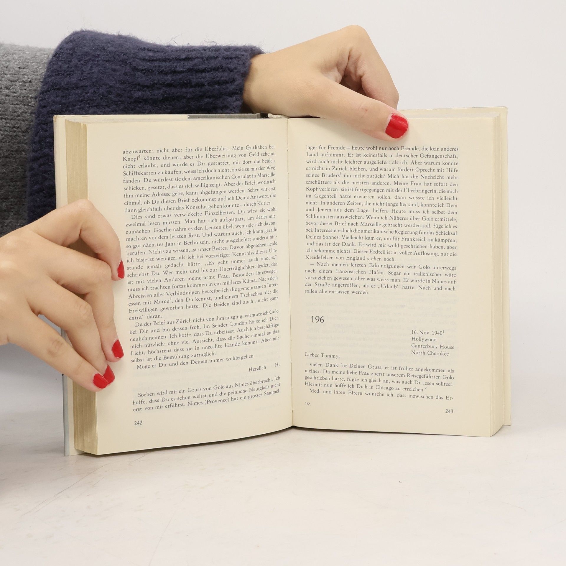 Thomas Mann Briefwechsel