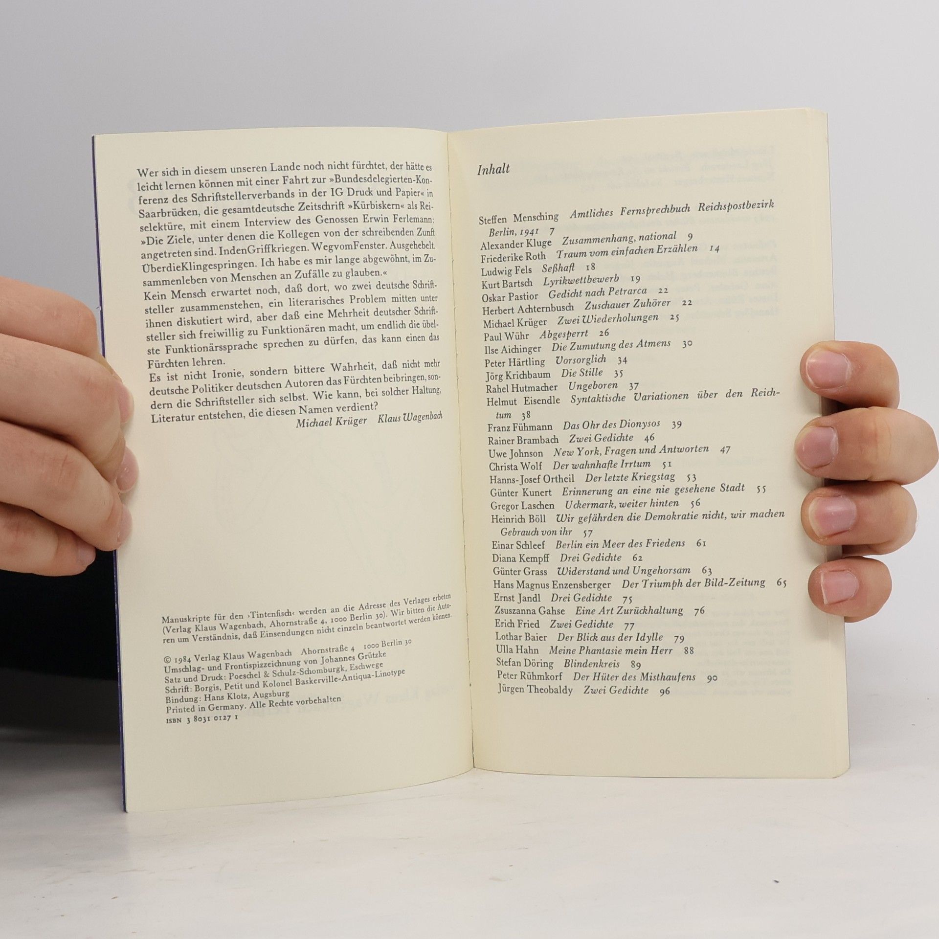 Michael Krüger Tintenfisch 23