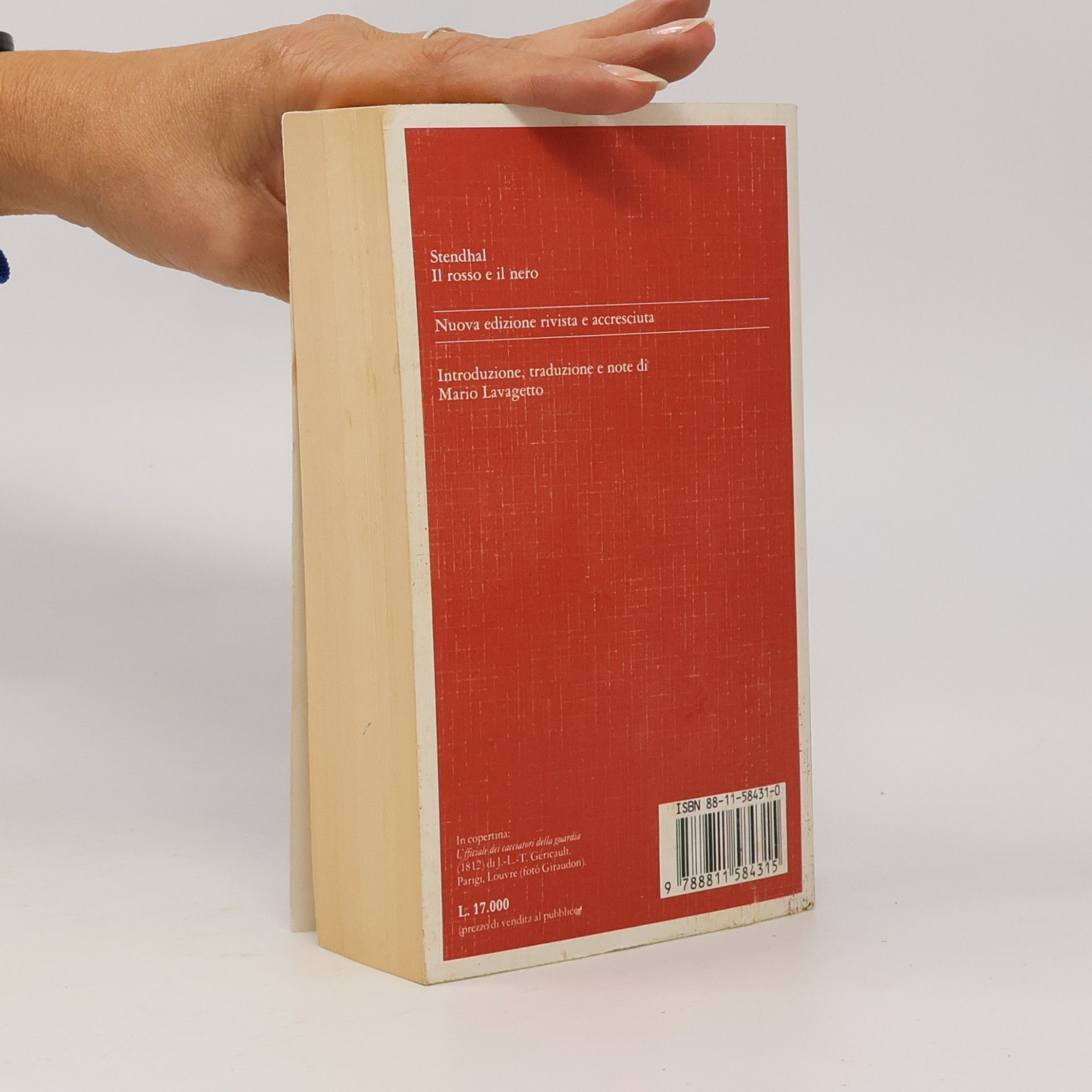 Stendhal I grandi libri - 431: Il rosso e il nero. Cronaca del XIX secolo