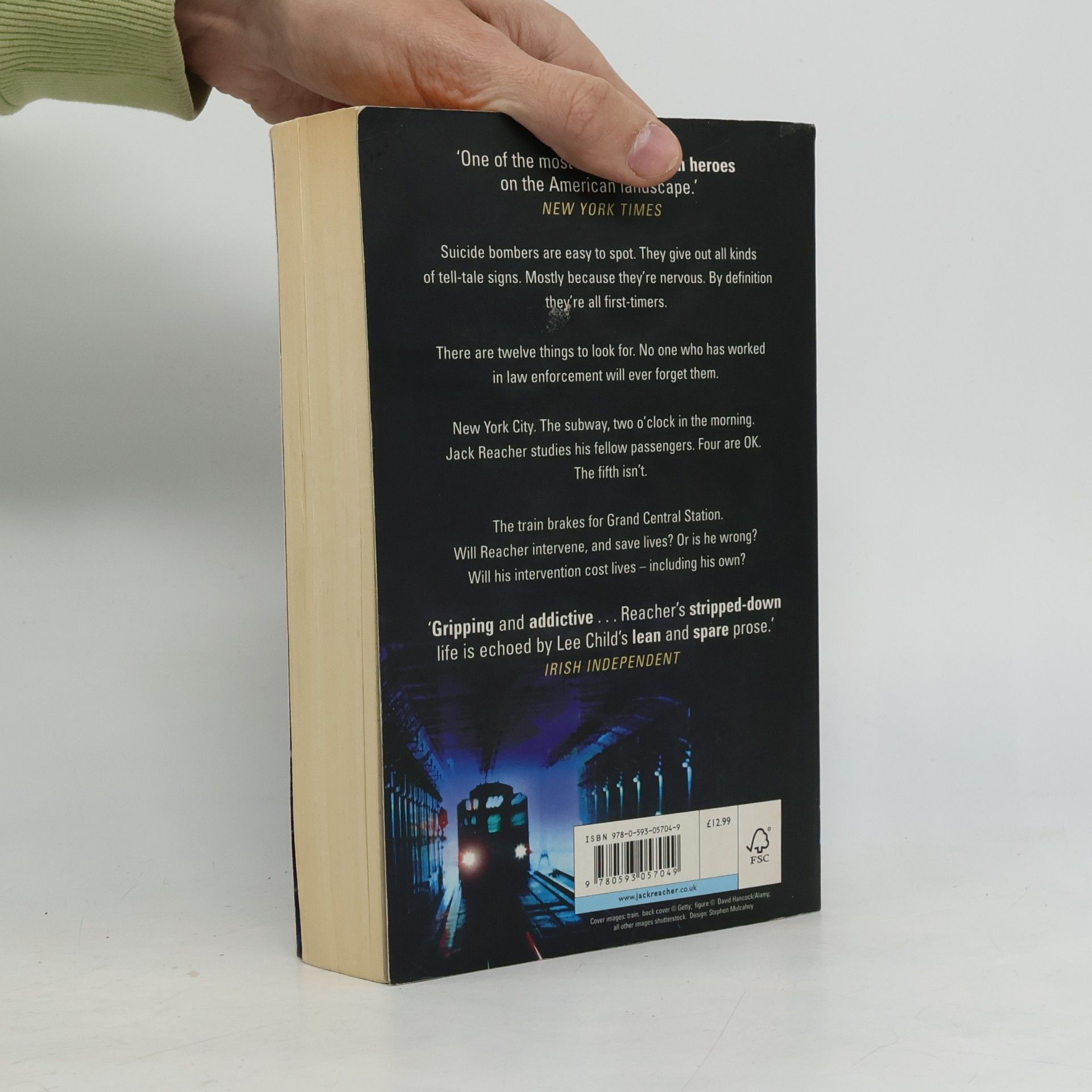 Lee Child Gone tomorrow